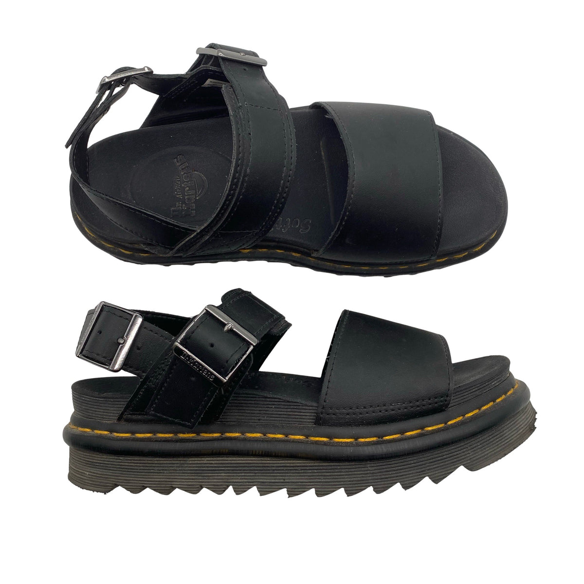 Naisten Dr. Martens - Sandaalit, koko 38 - Musta (1)