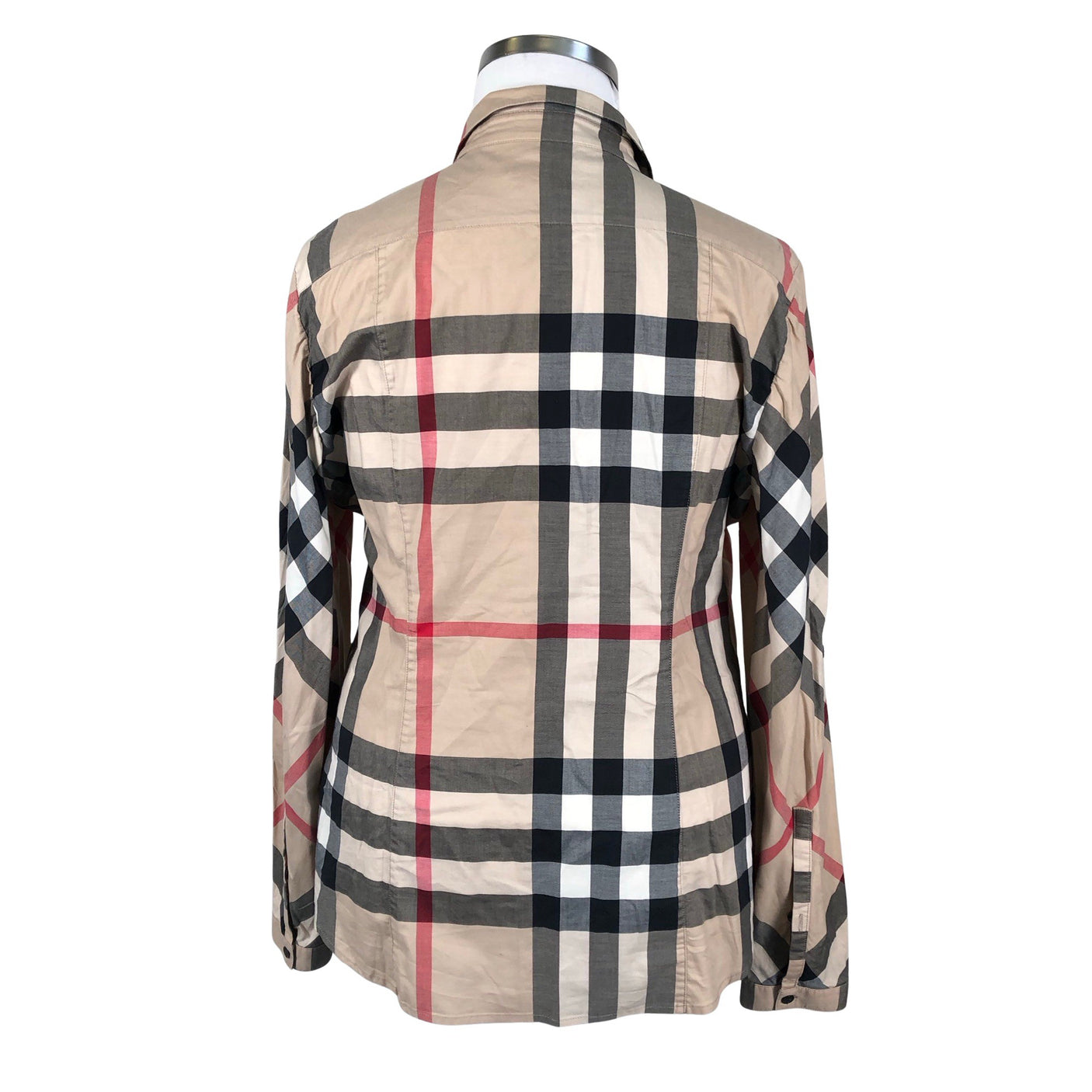 Naisten Burberry Brit - Kauluspaita, koko 42 - Beige (2)