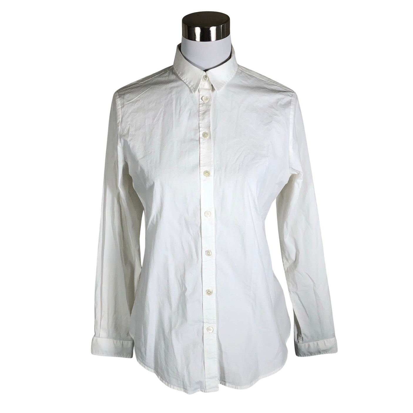 Naisten Burberry Brit - Kauluspaita, koko 40 - Valkoinen (1)