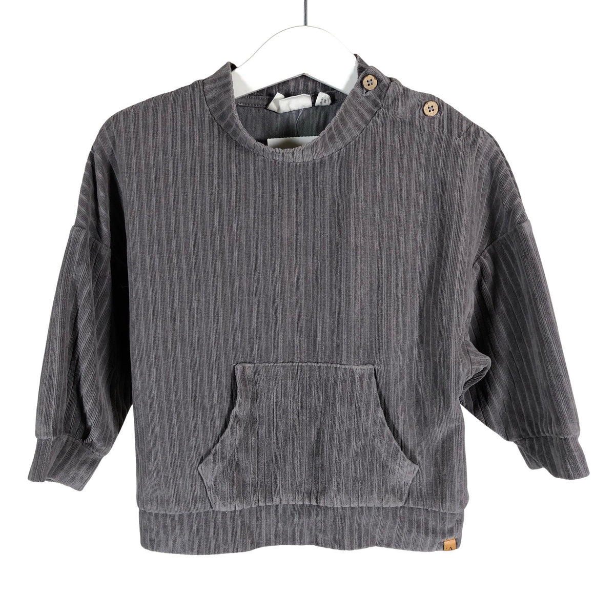 Tyttöjen Lil ´Atelier - Trikoopaita, koko 92 - 98 - Harmaa (1)