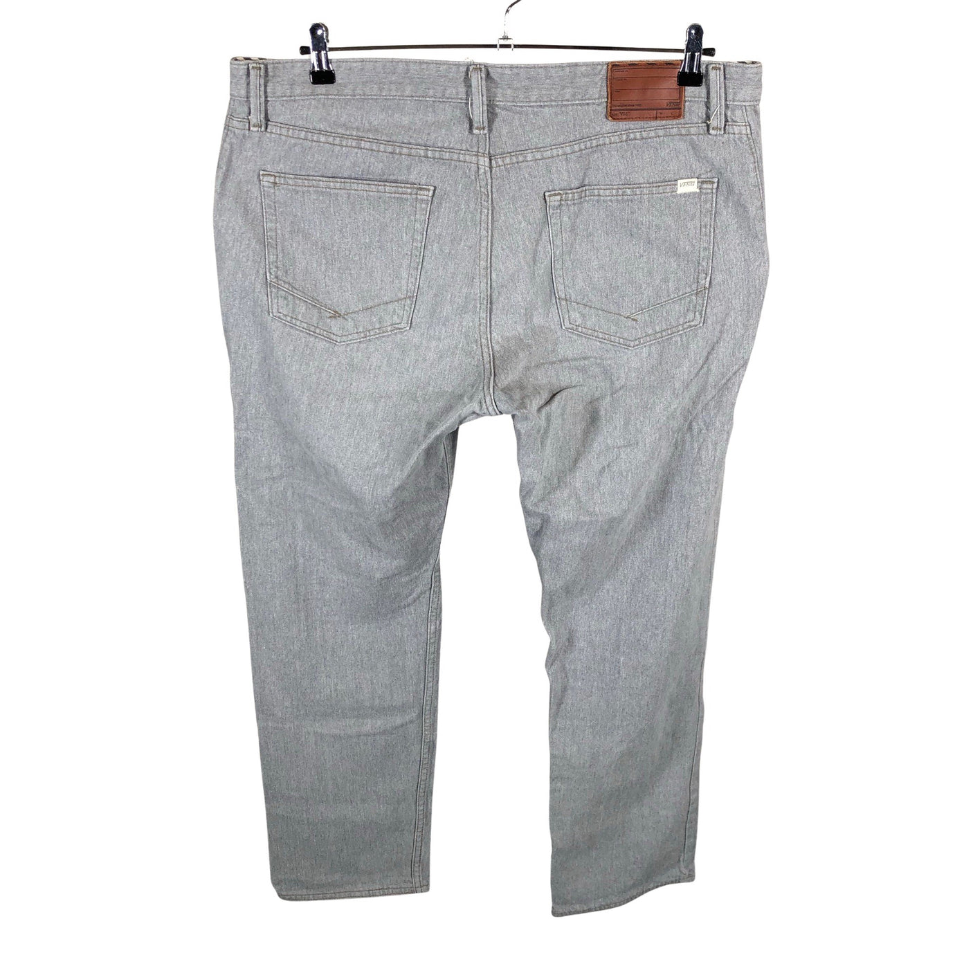 Miesten Vans - Kangashousut, koko W38 - Harmaa (2)