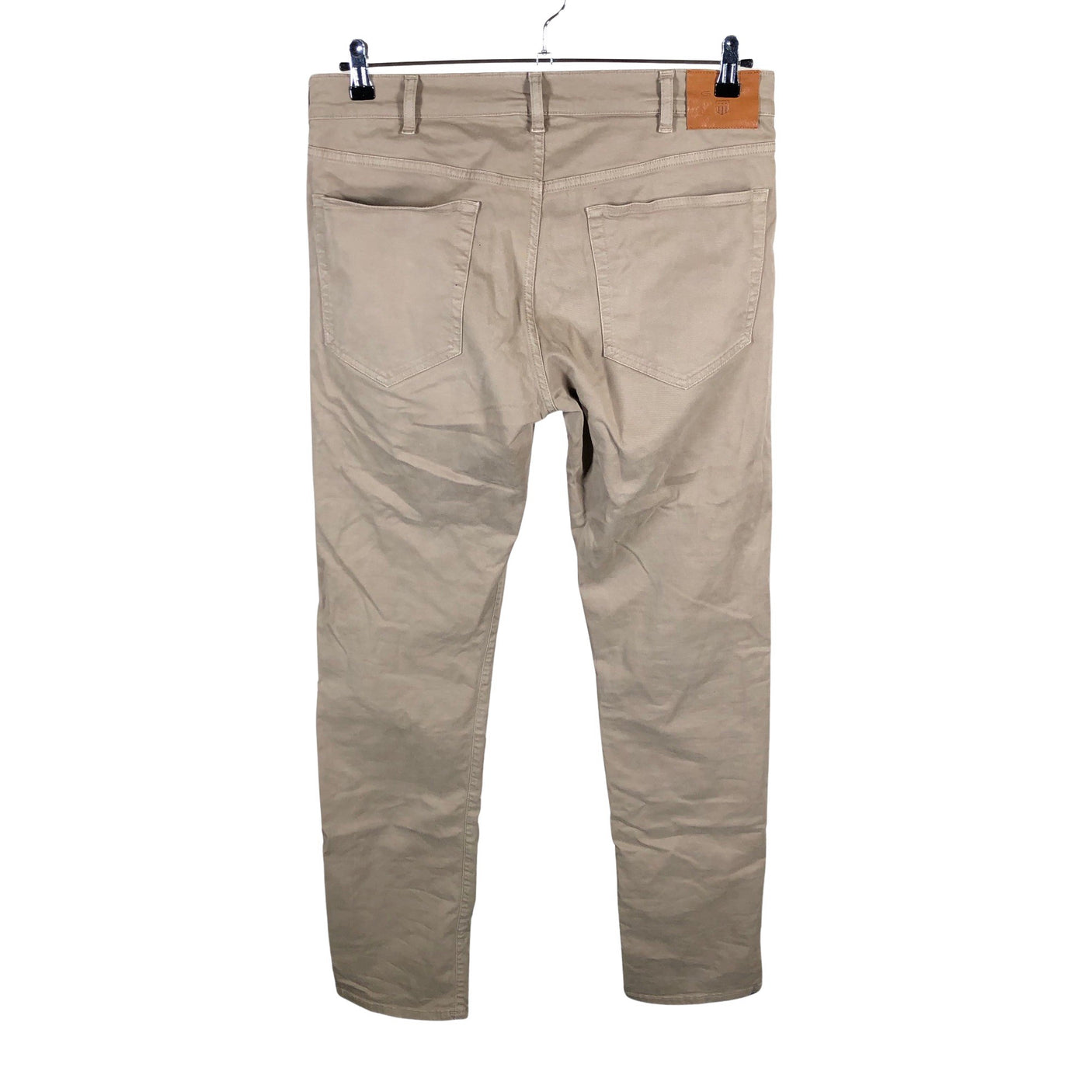 Miesten Gant - Kangashousut, koko W33 - Beige (2)