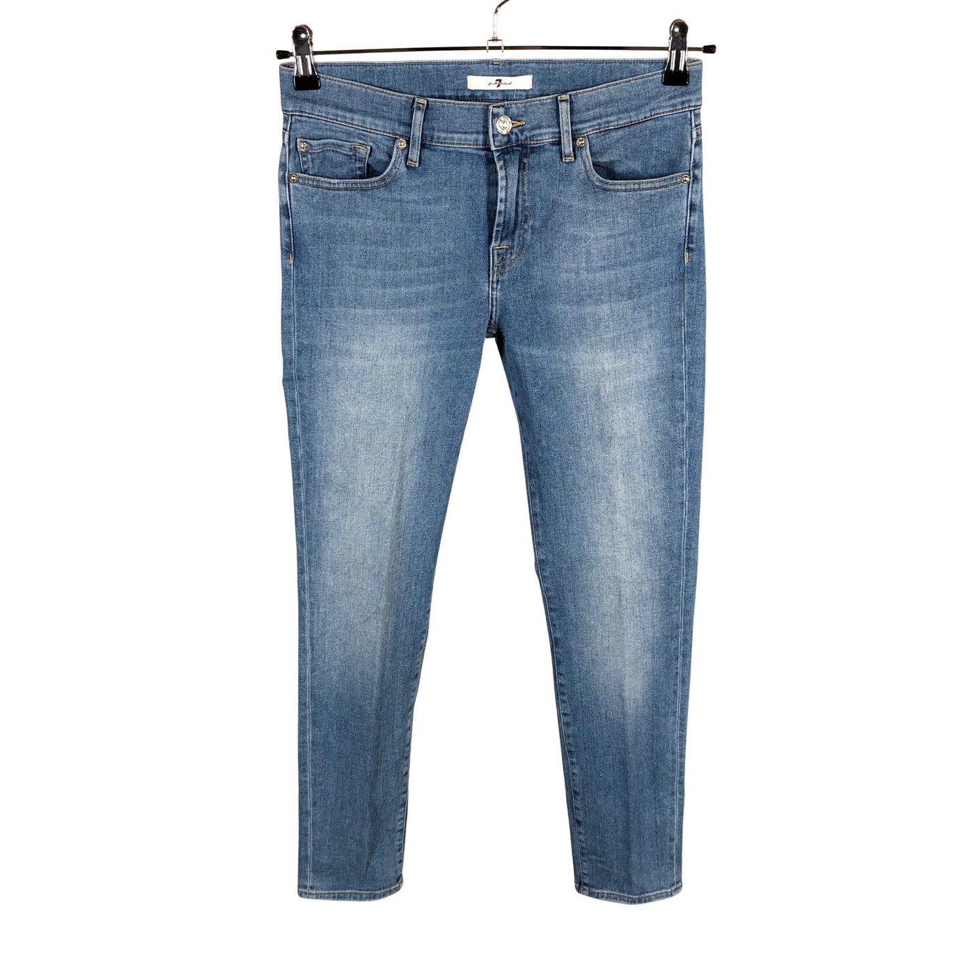 Naisten 7 for all mankind - Farkut, koko W28 - Vaaleansininen (1)