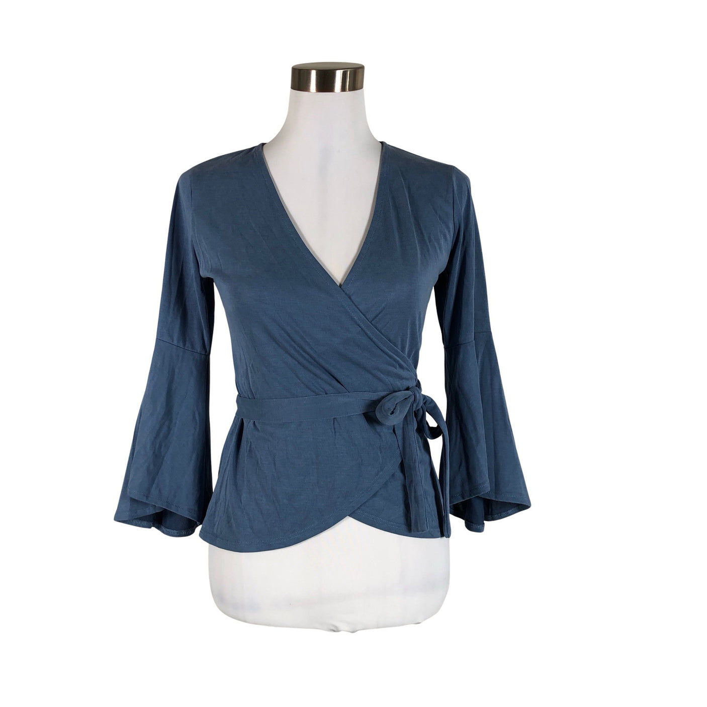 Naisten Lindex - Trikoopaita, koko 34 - Vaaleansininen (1)