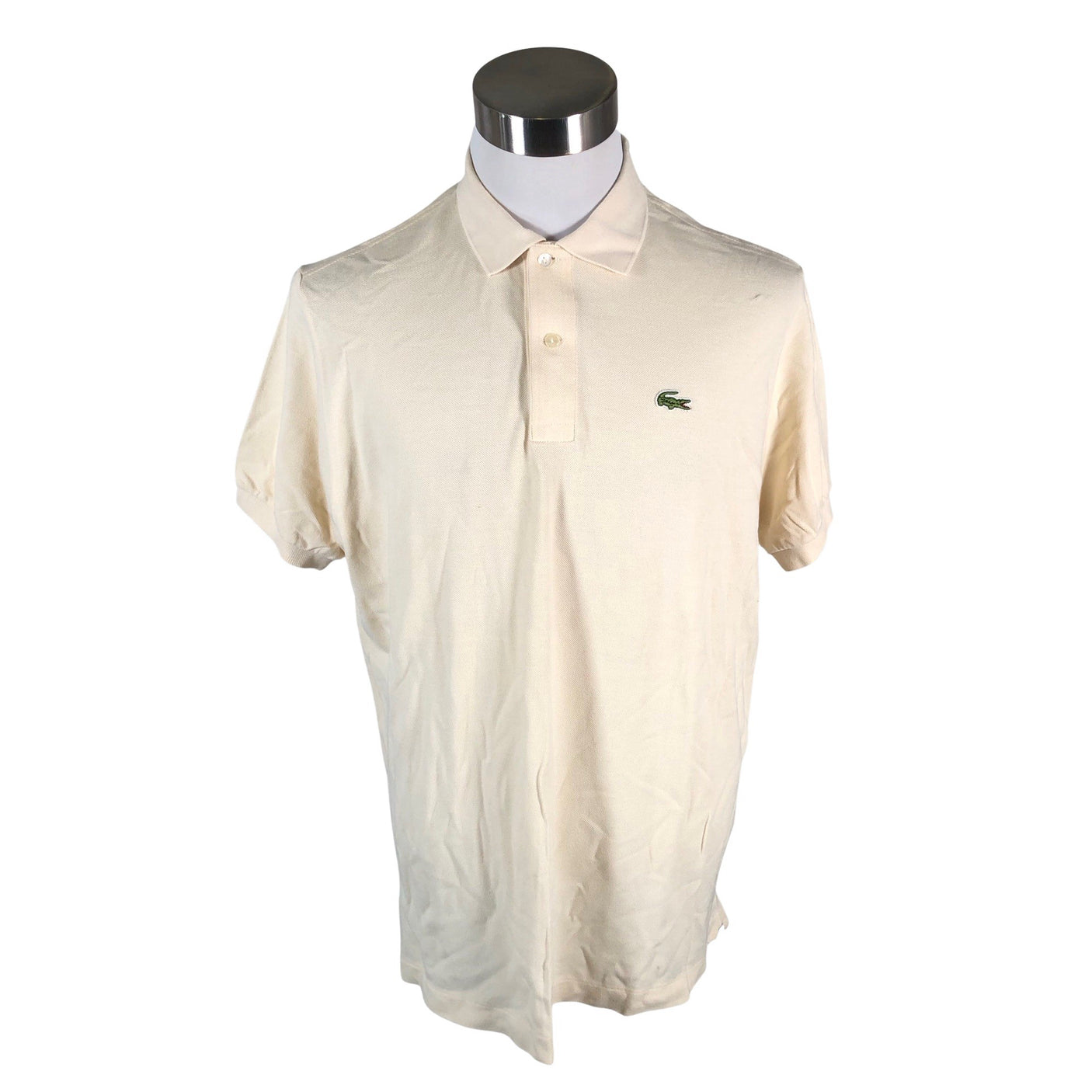 Miesten Lacoste - Pikeepaita, koko XXXL - Luonnonvalkoinen (1)