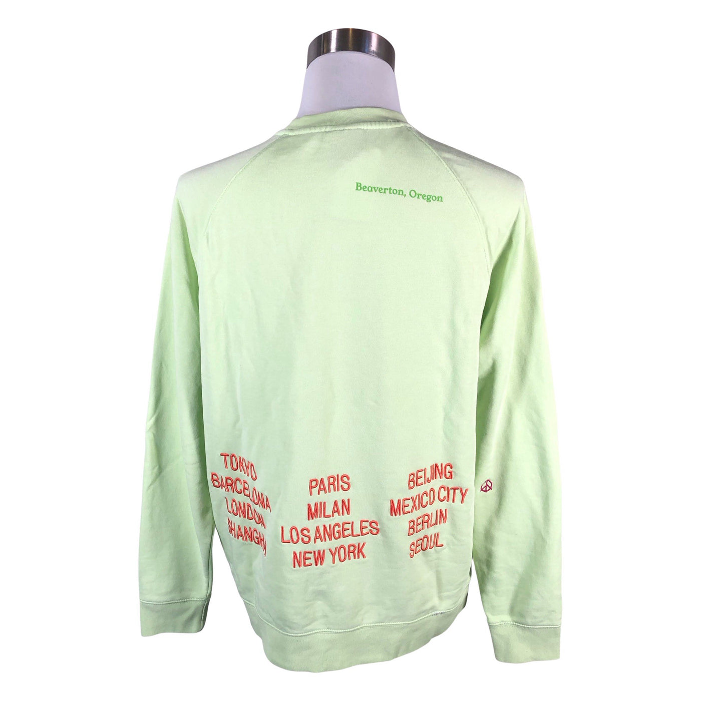 Miesten Nike - Collegepaita, koko XL - Vihreä (2)