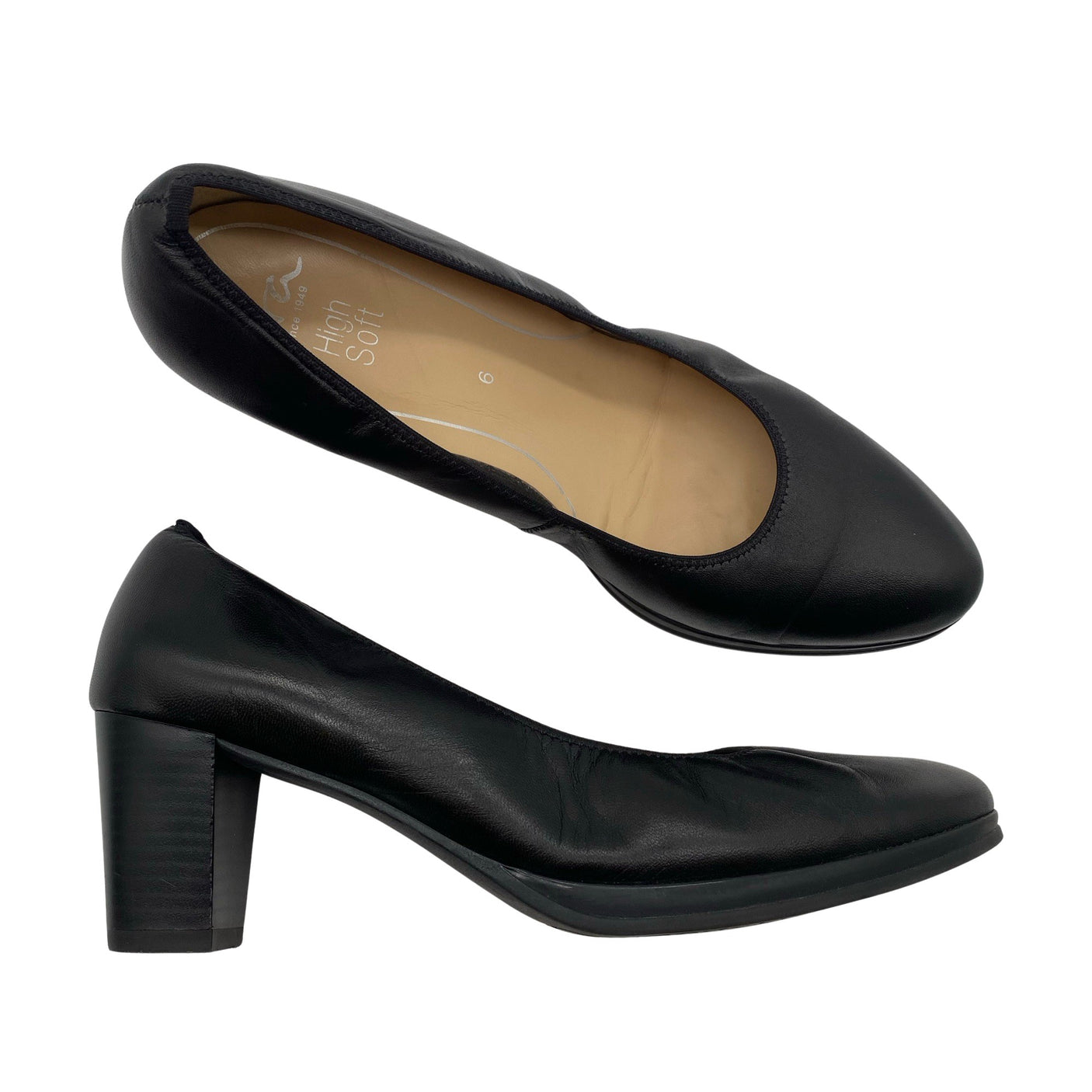 Naisten Ara - Korkokengät, koko 39 - Musta (1)