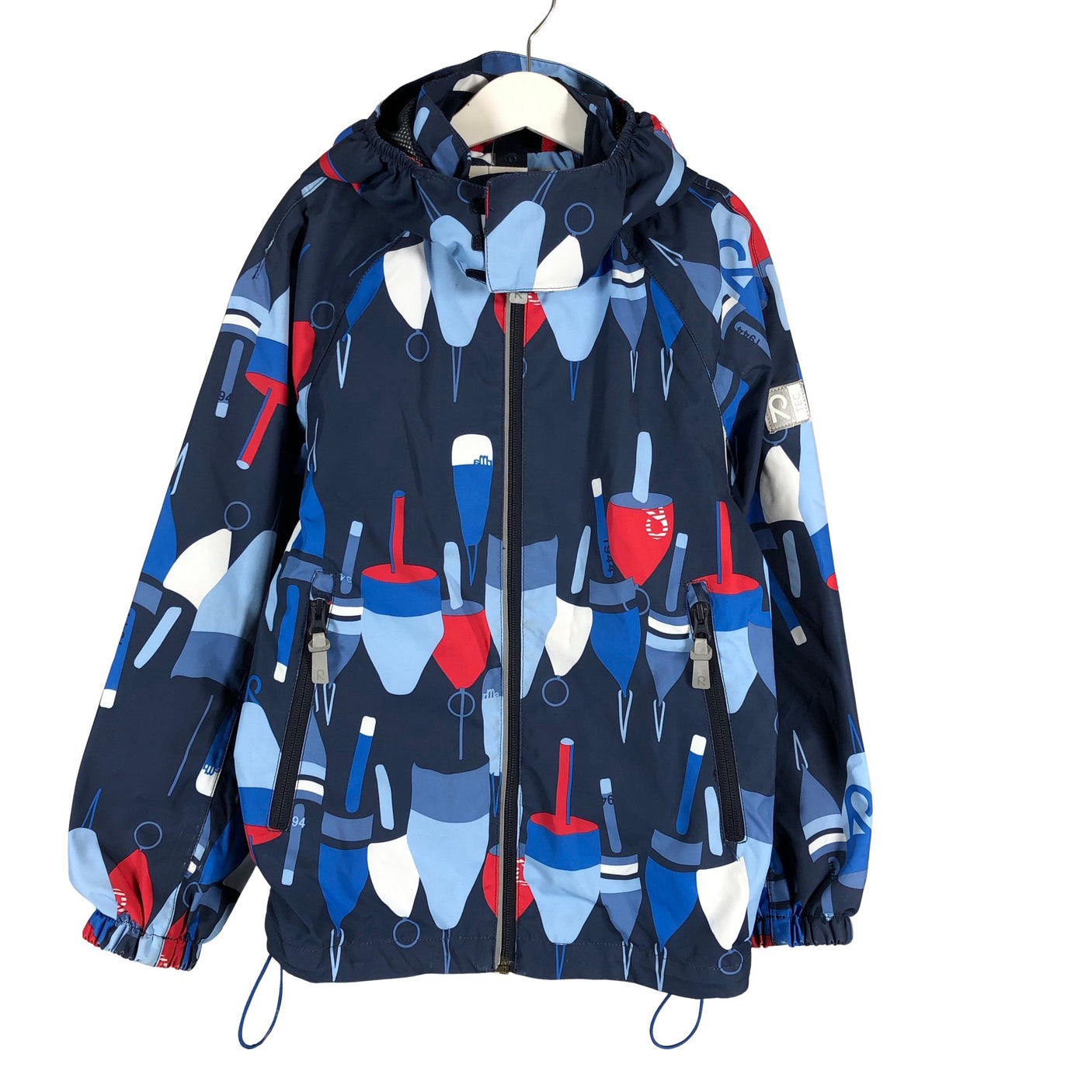 Unisex Reima - Välikausitakki, koko 128 - 134 - Sininen (1)