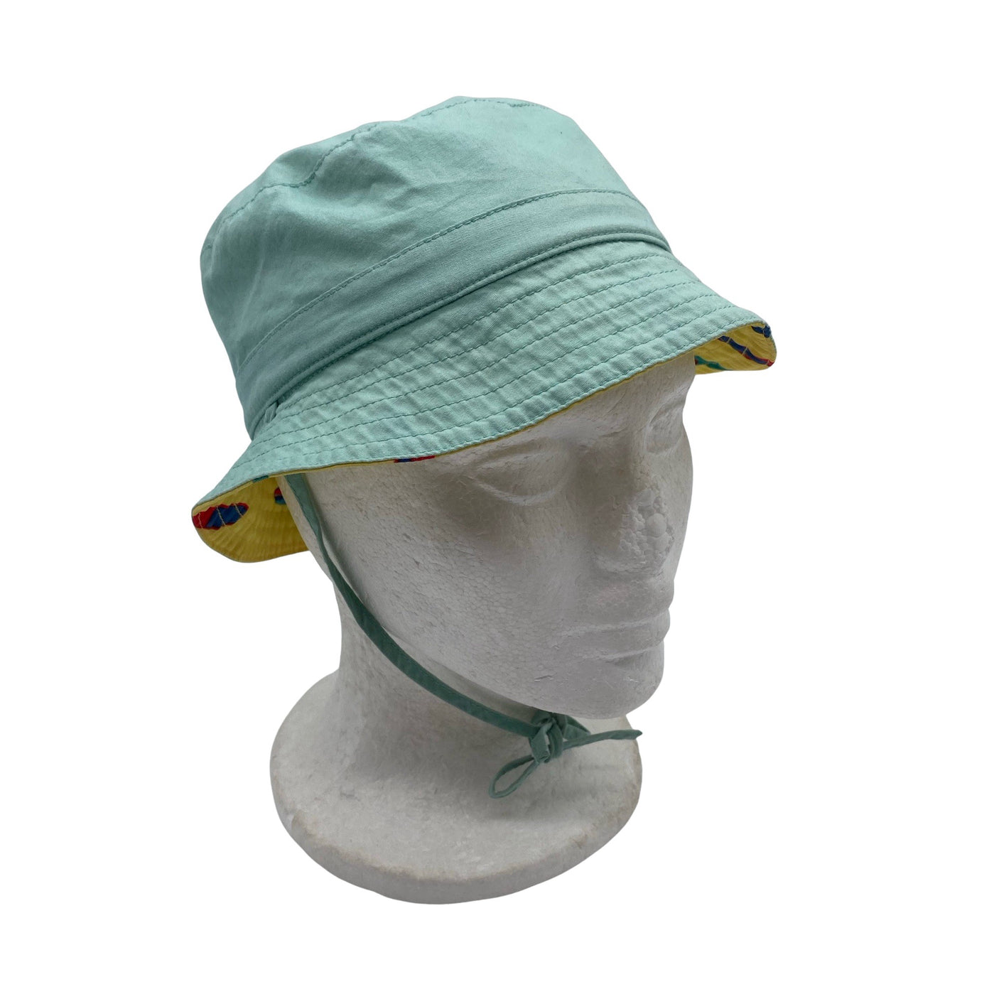 Unisex Polarn O. Pyret - Kesähattu, koko 46 - 48 cm - Keltainen (2)