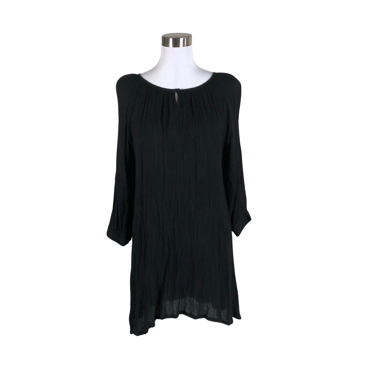 Naisten Kaffe - Sifonkimekko, koko 34 - Musta (1)