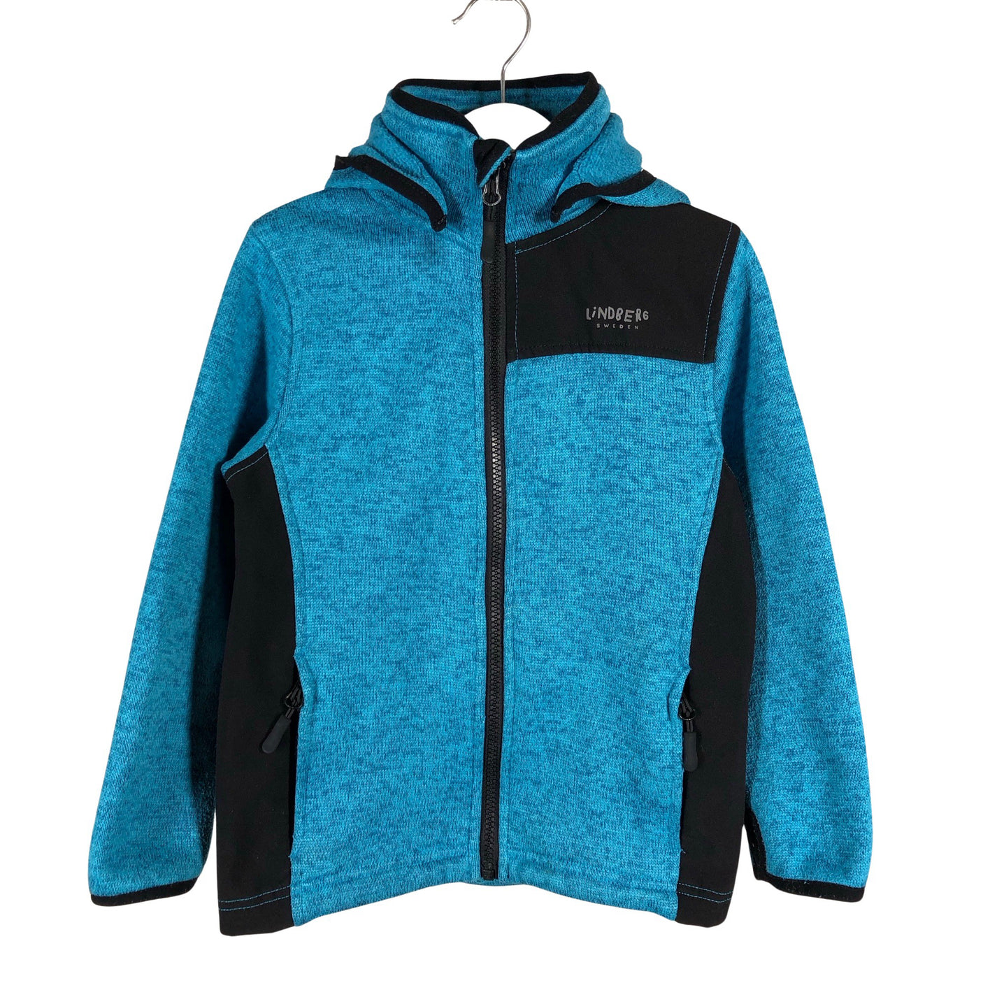 Unisex Lindberg - Fleecetakki, koko 116 - 122 - Sininen (1)