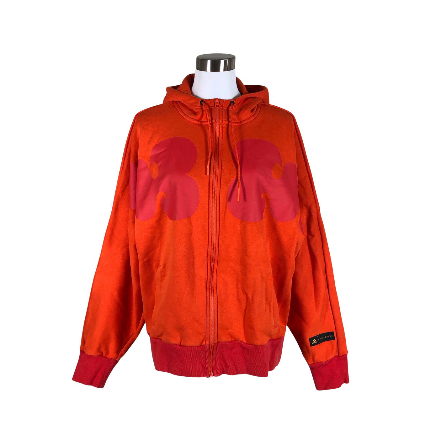 Naisten Adidas - Huppari, koko 38 - Oranssi (1)