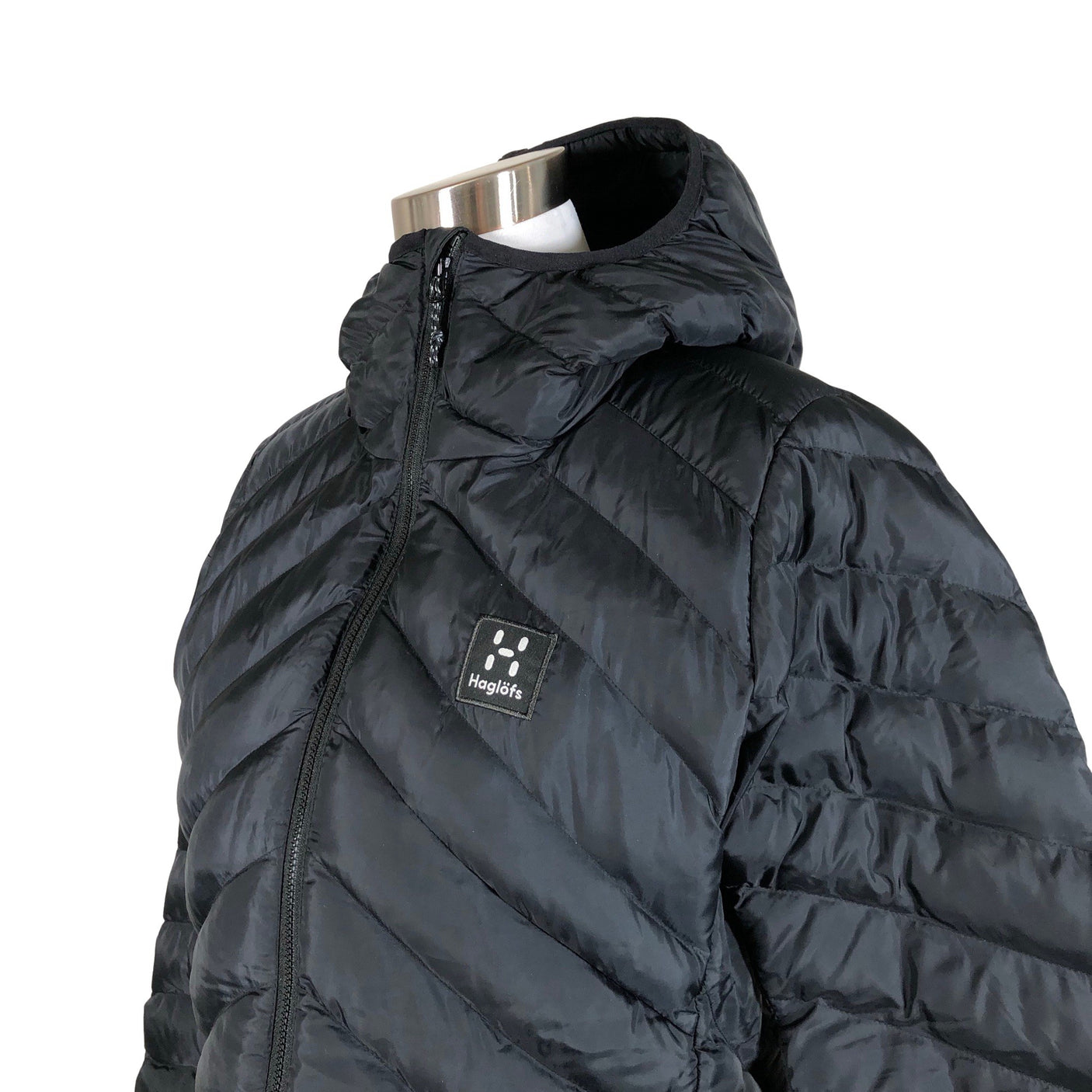 Naisten Haglöfs - Kevyttoppatakki, koko 38 - Musta (3)