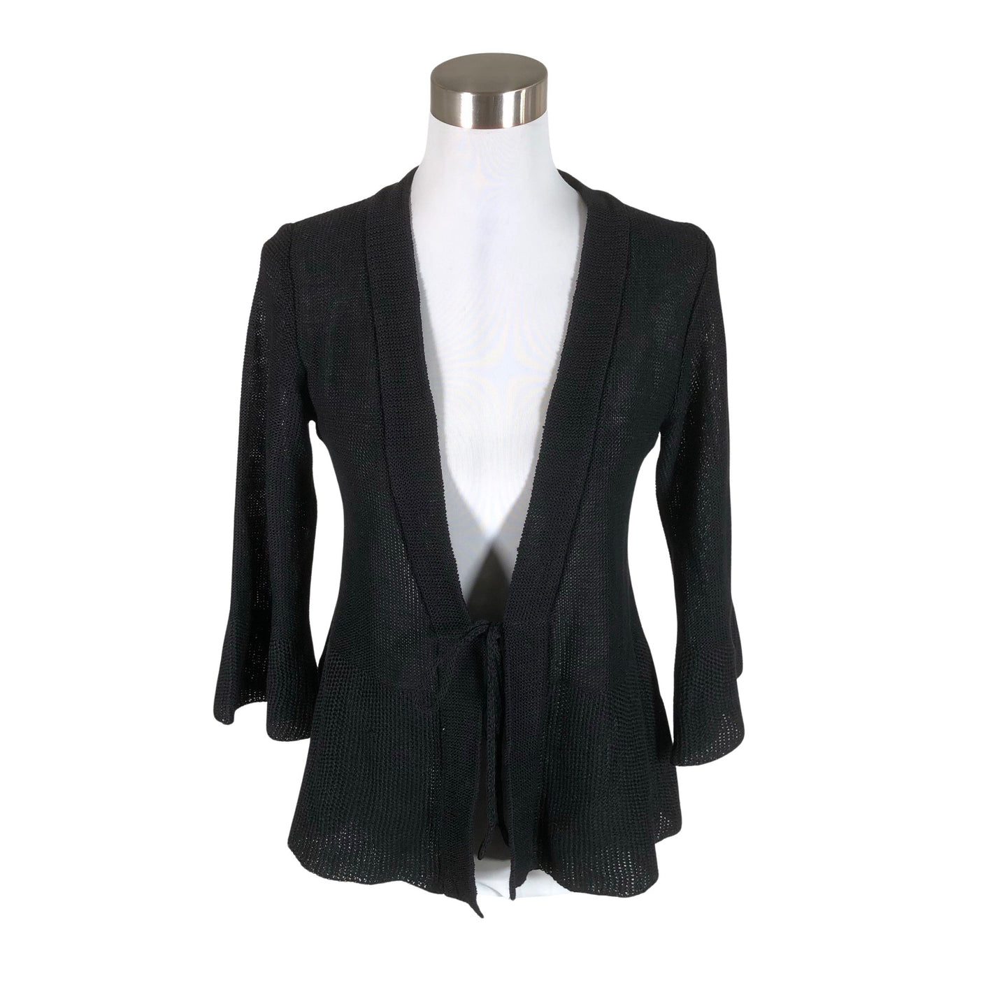 Naisten Bypias - Neuletakki, koko 38 - Musta (1)