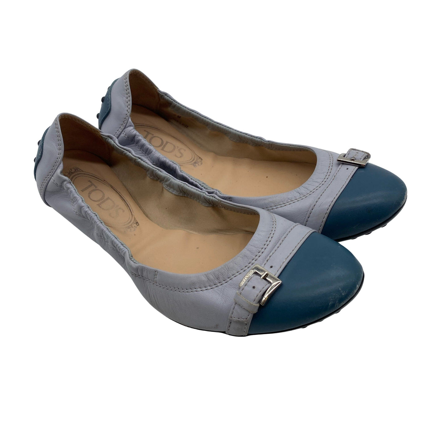 Naisten Tod's - Ballerinat, koko 38 - Vaaleansininen (3)