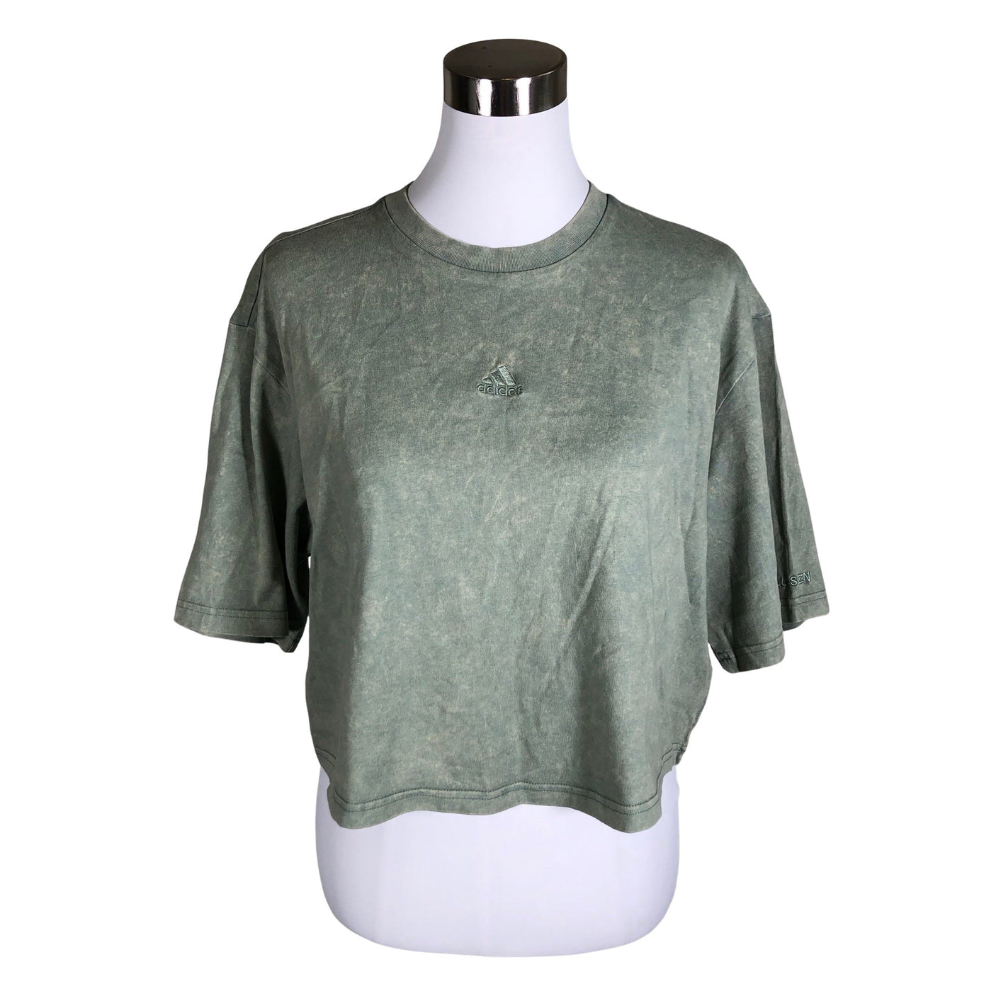 Naisten Adidas - T-paita, koko 38 - Vihreä (1)