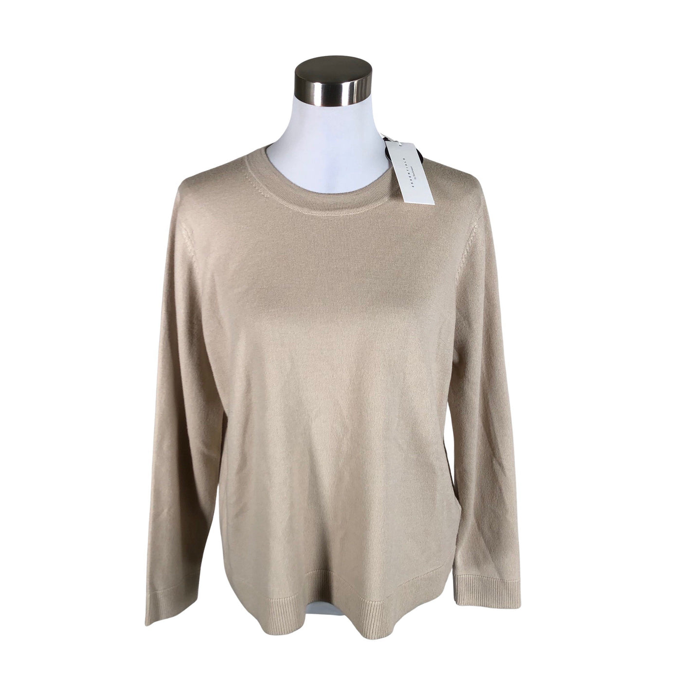 Naisten Essentials by Stockmann - Neulepaita, koko 42 - Beige (1)
