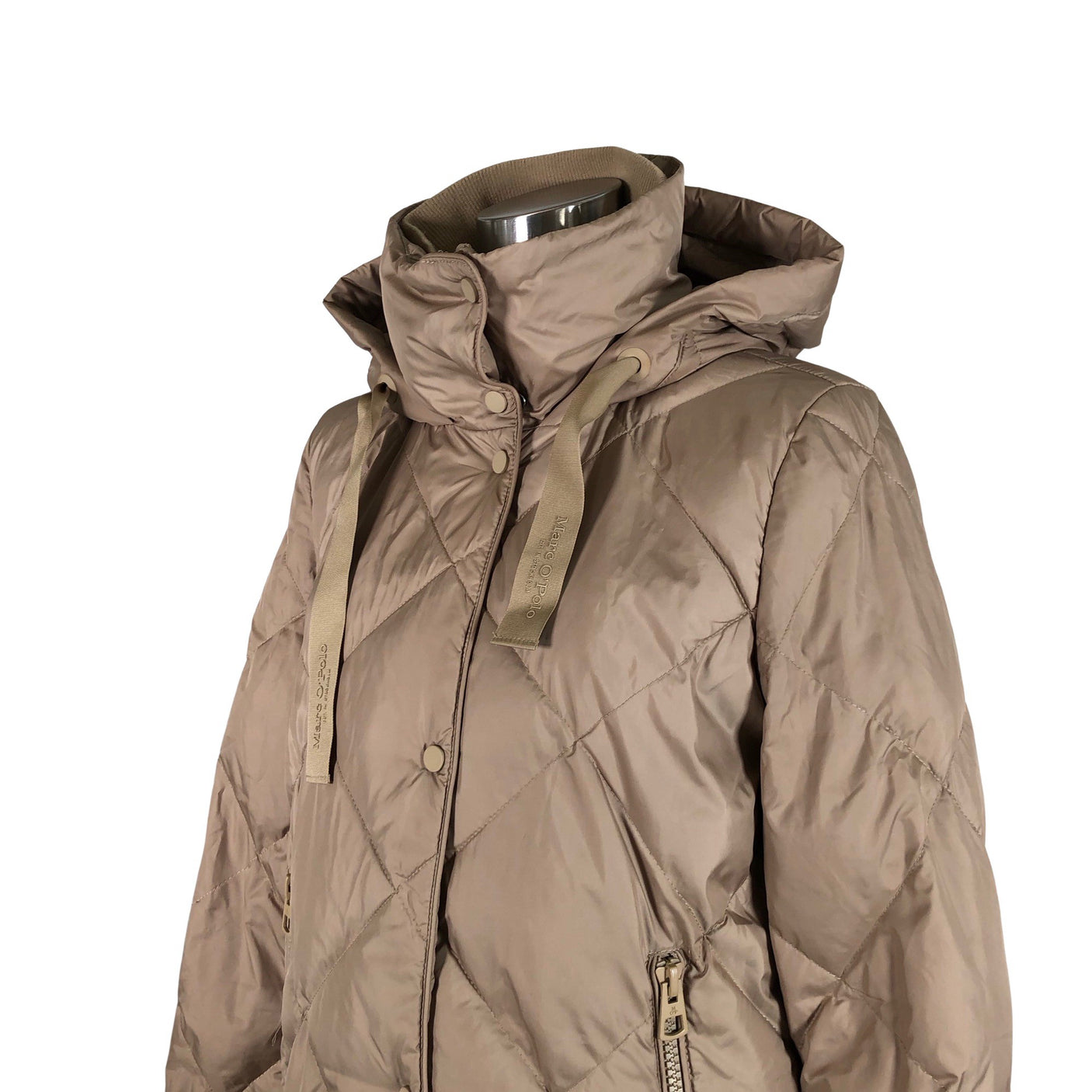 Naisten Marc O'Polo - Untuvatakki, koko 34 - Beige (3)