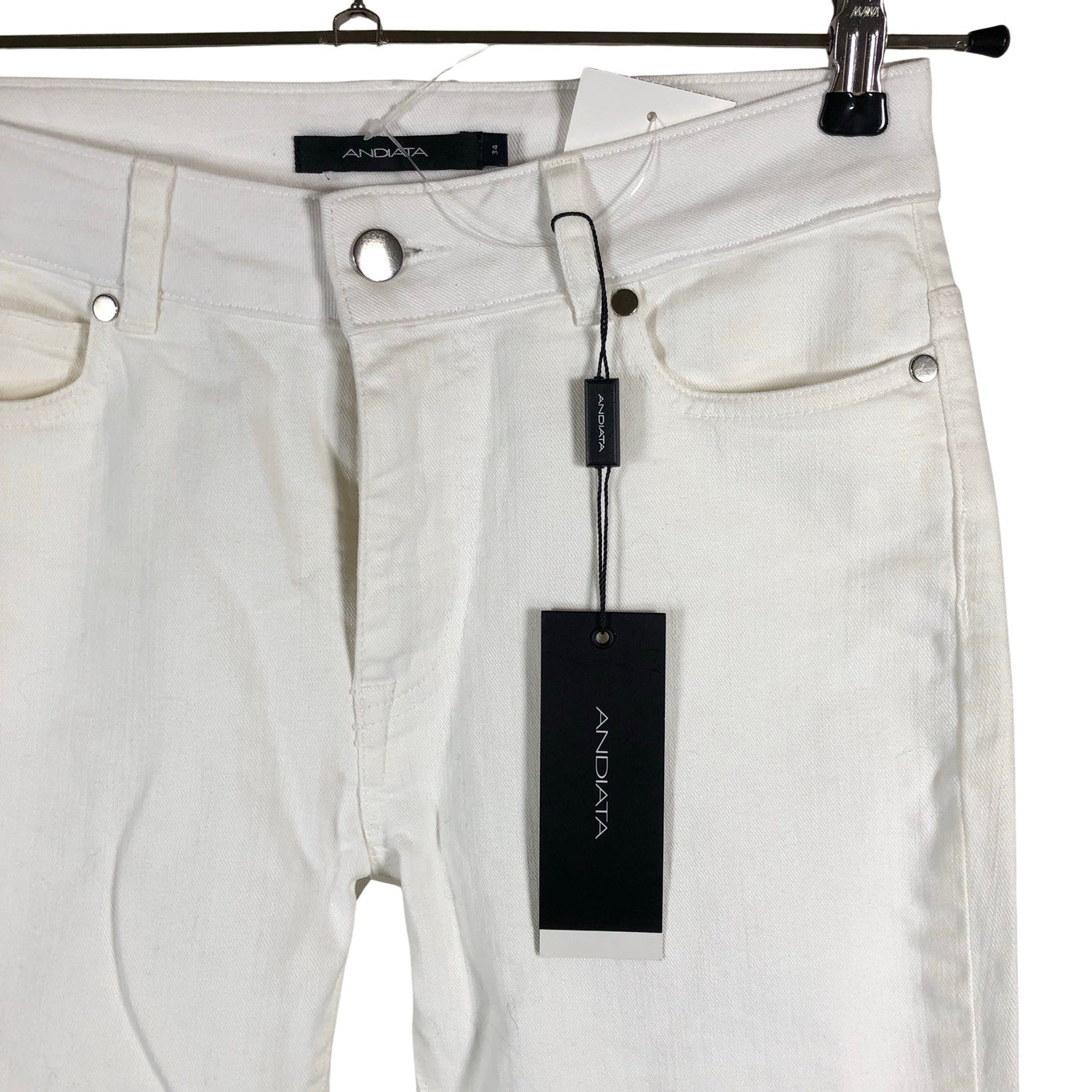 Naisten Andiata - Farkut, koko 34 - Valkoinen (3)