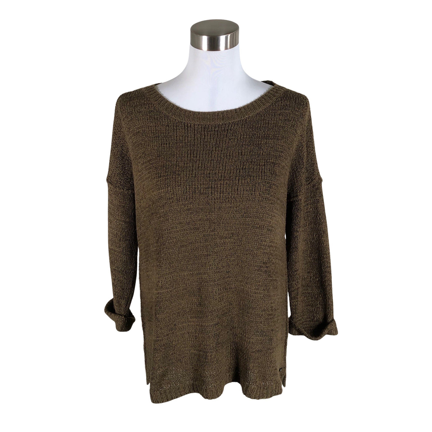 Naisten Esprit - Neulepaita, koko 38 - Ruskea (1)