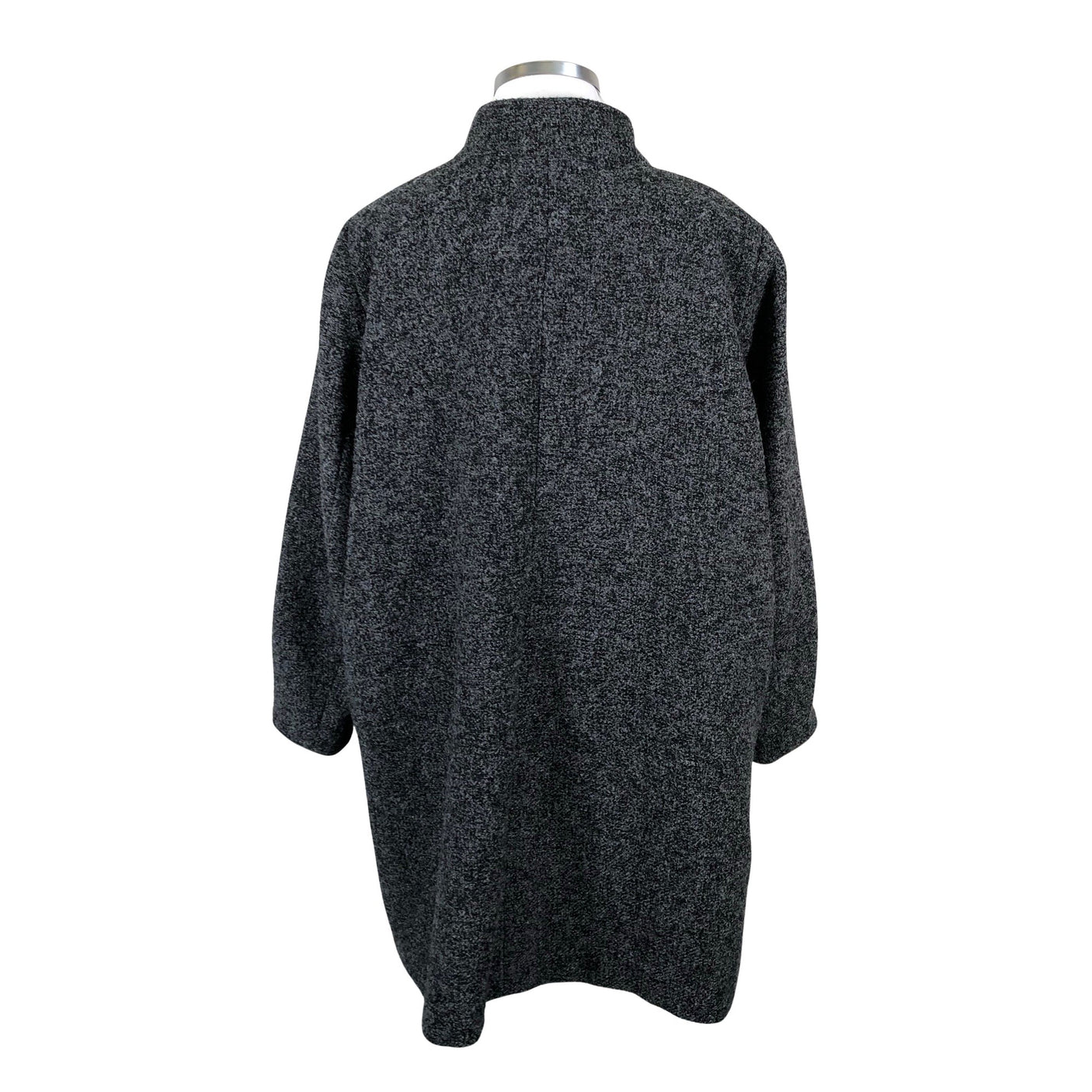 Naisten Zizzi - Villakangastakki, koko 54 - Harmaa (2)