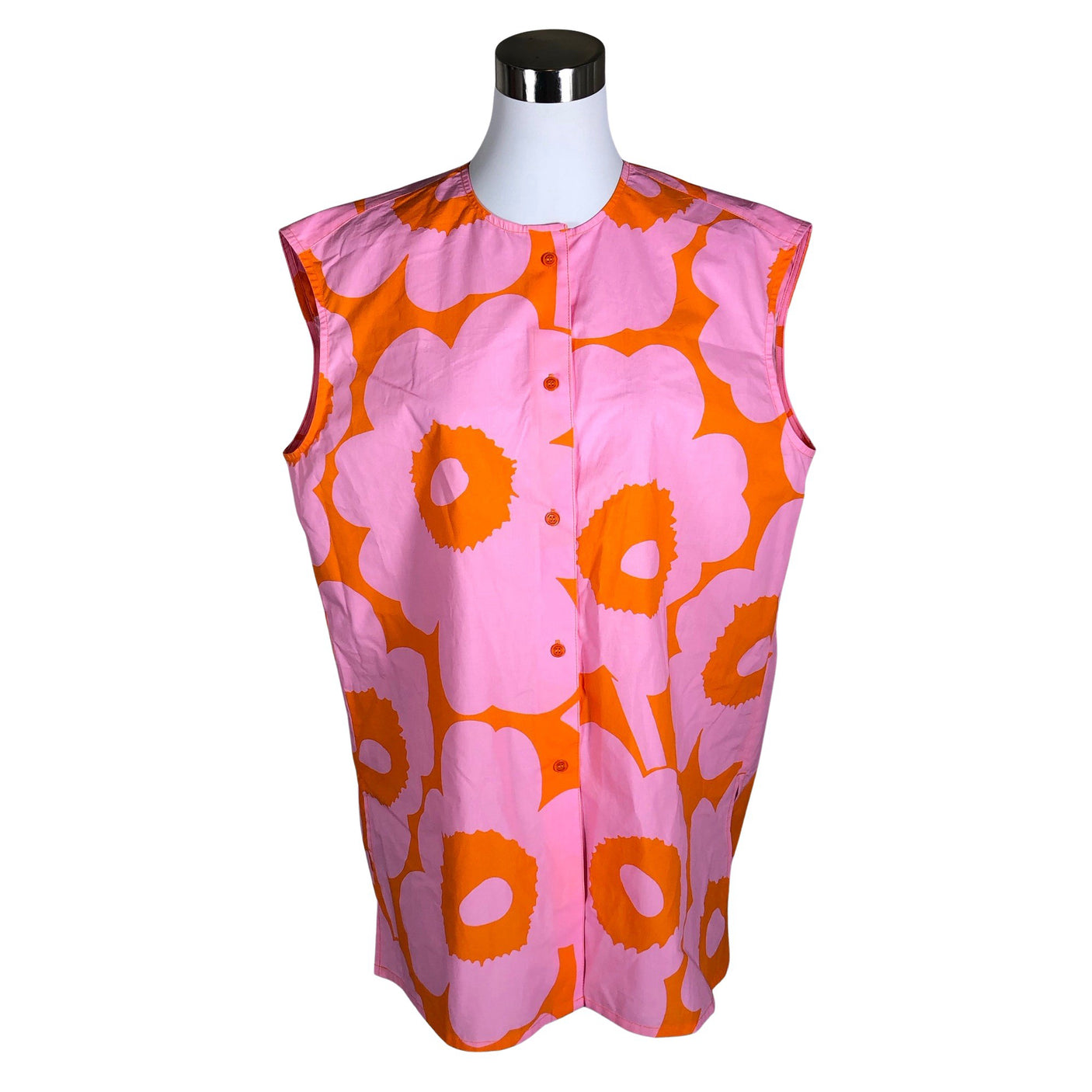 Naisten Marimekko - Kangastunika, koko 36 - Pinkki (1)