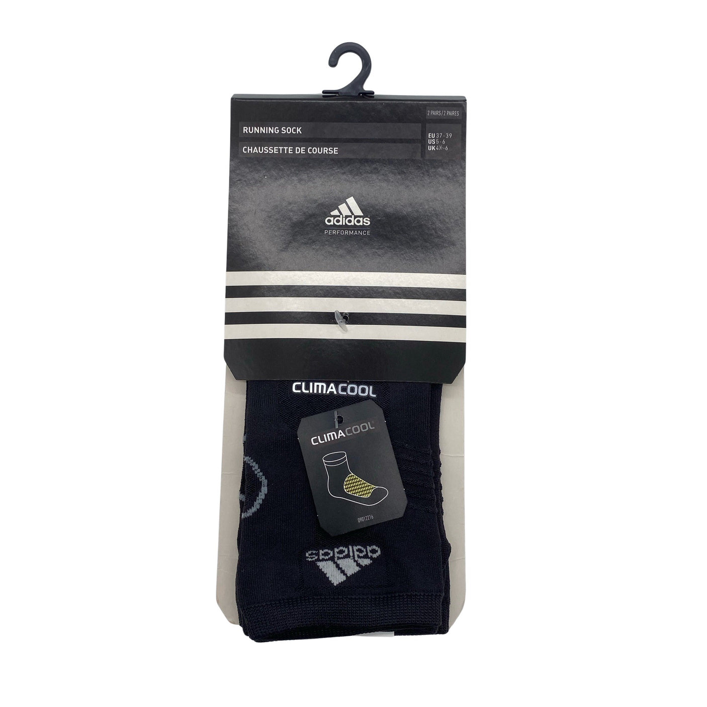 Naisten Adidas - Urheilusukat, koko 38 - Musta (1)