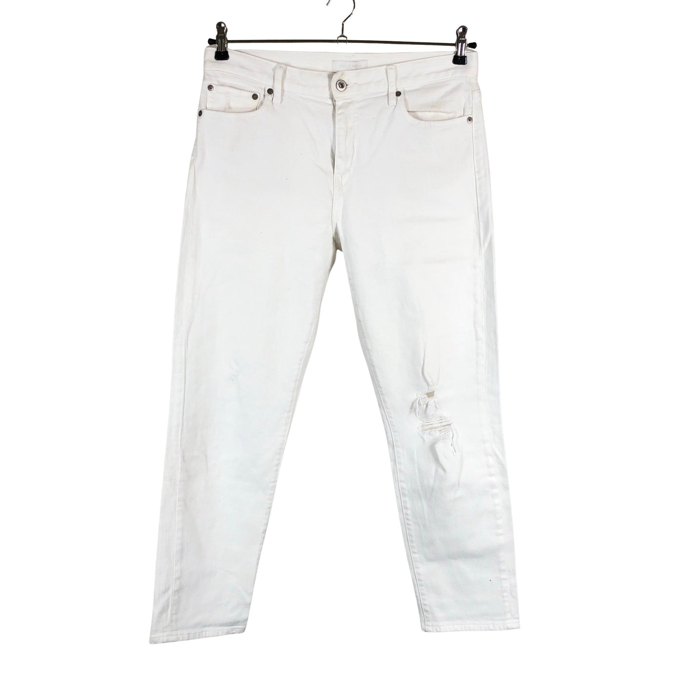 Naisten Uniqlo - Farkut, koko W26 - Valkoinen (1)