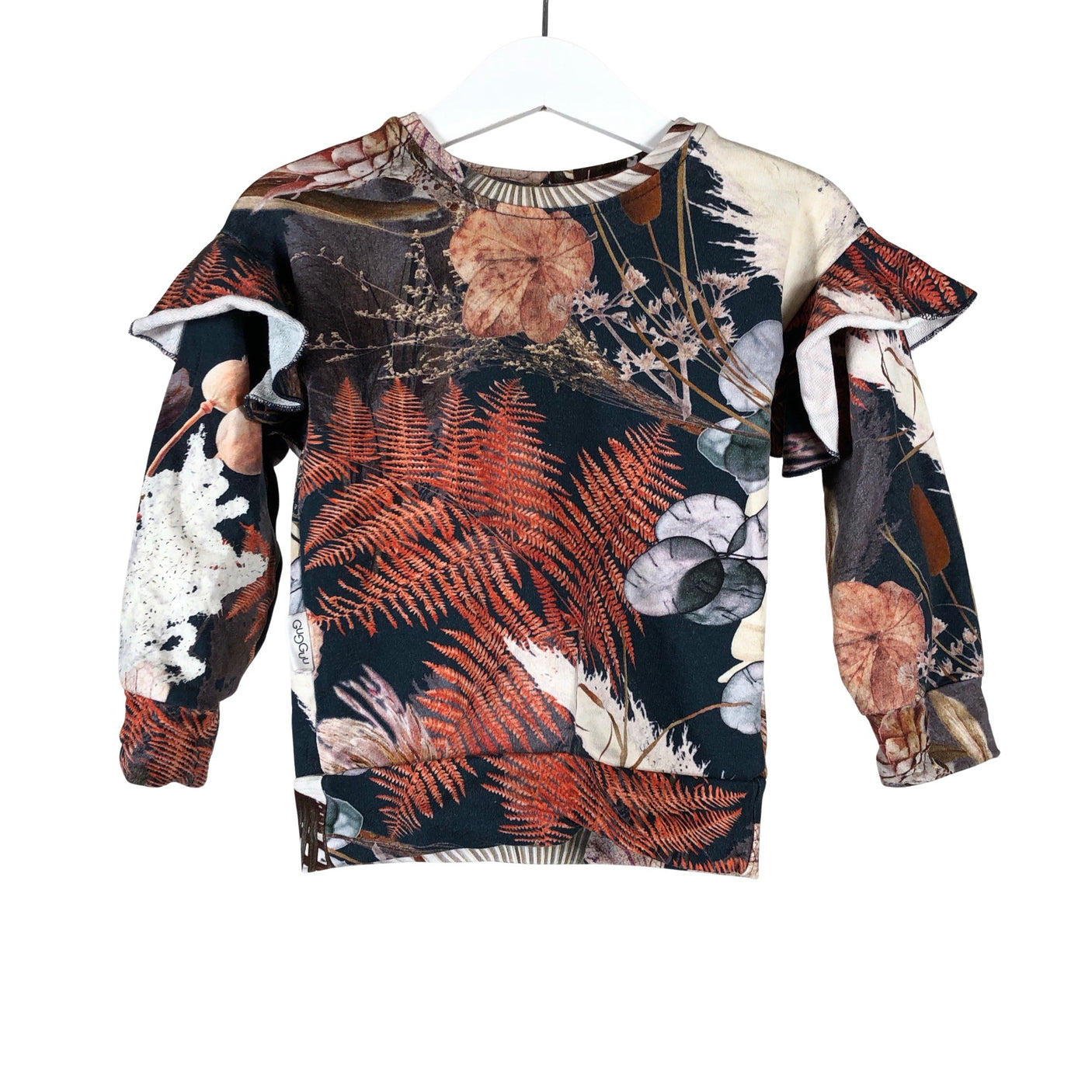 Tyttöjen Gugguu - Collegepaita, koko 86 - 92 - Sininen (1)