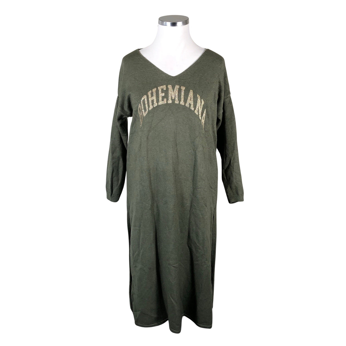 Naisten Bohemiana - Neuletunika, koko 42 - Vihreä (1)