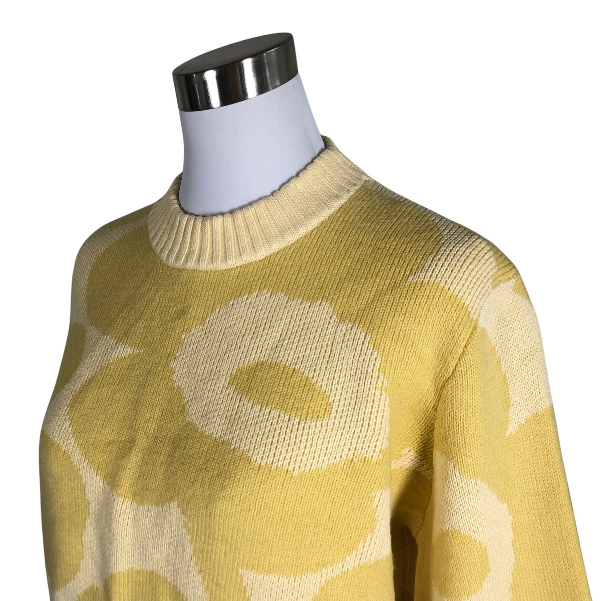 Naisten Marimekko - Neulepaita, koko 36 - Keltainen (3)