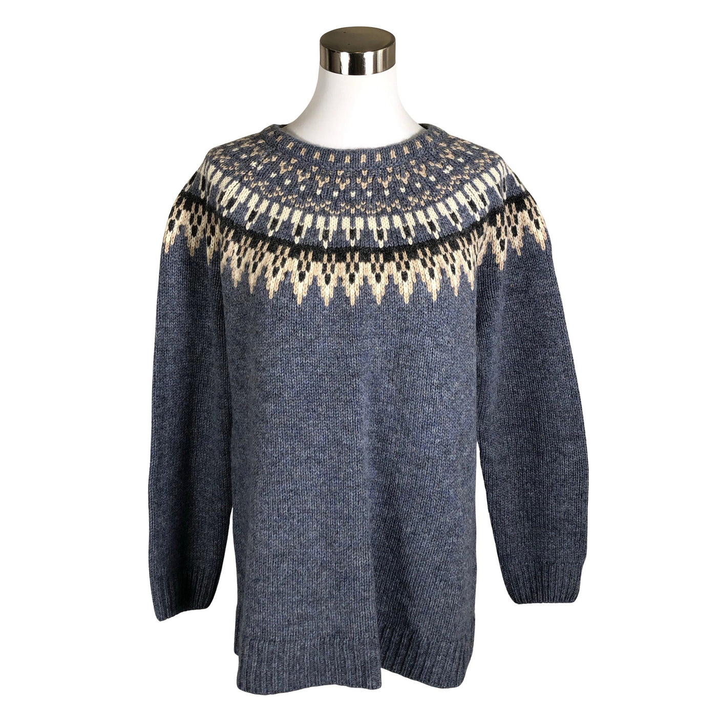 Naisten Jumperfabriken - Neulepaita, koko 40 - Vaaleansininen (1)