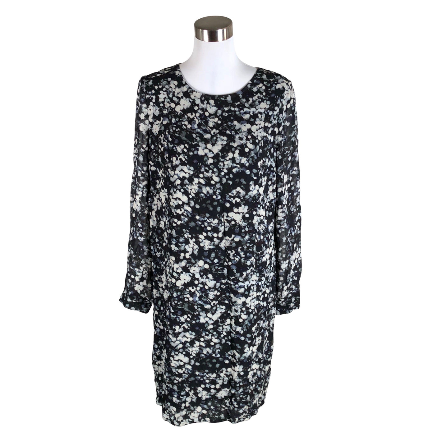 Naisten InWear - Sifonkimekko, koko 40 - Musta (1)