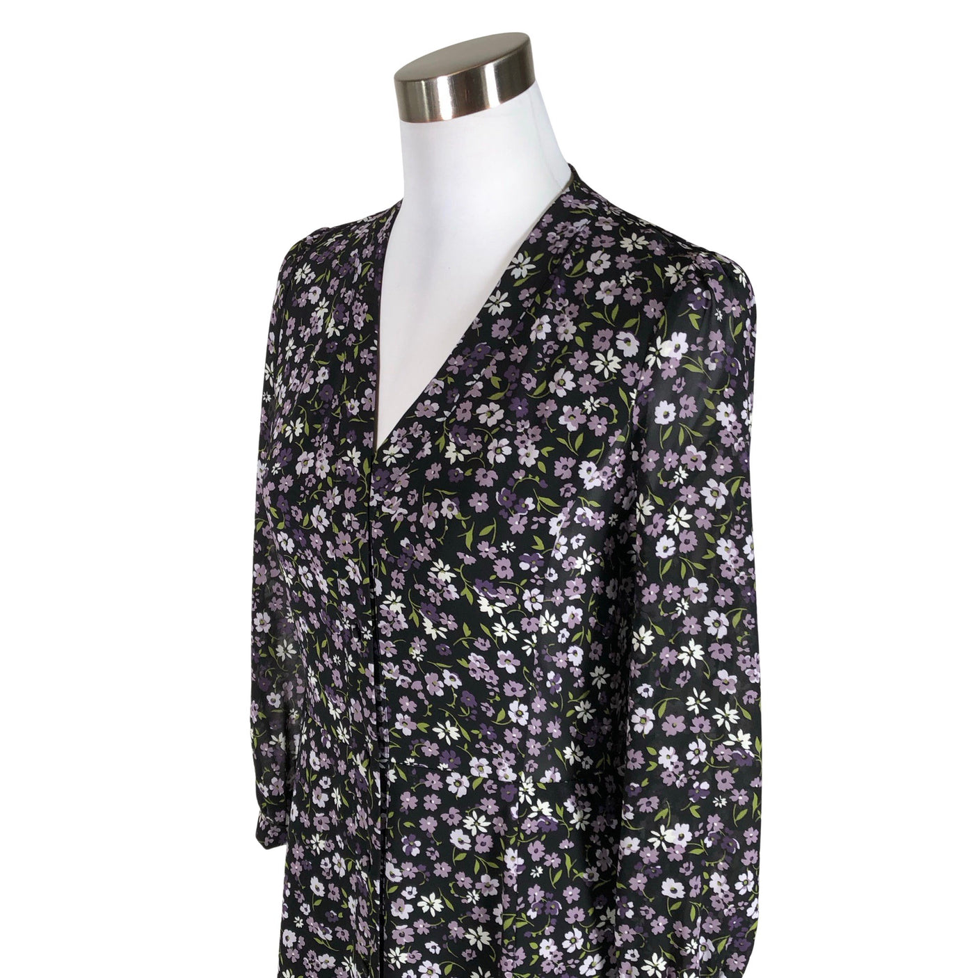 Naisten Michael Kors - Sifonkimekko, koko 36 - Musta (3)