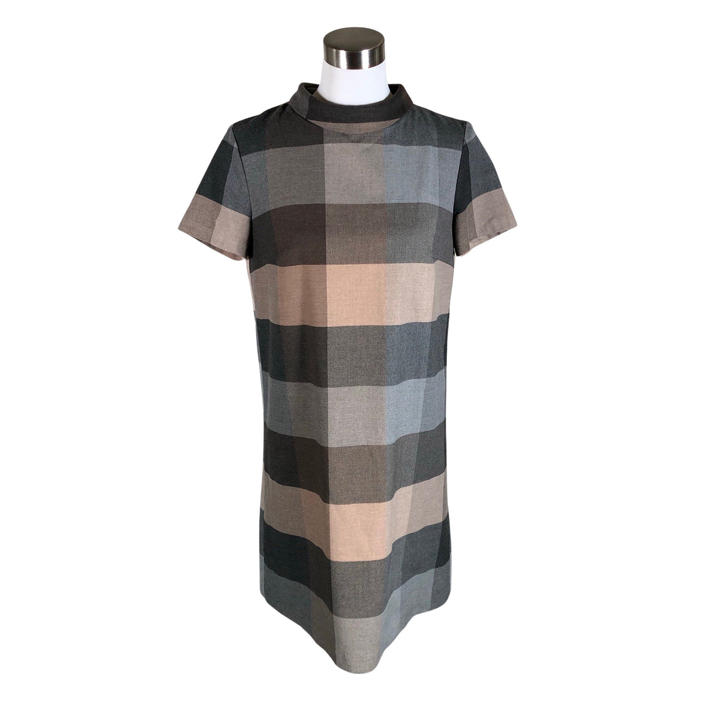 Naisten Esprit - Kangasmekko, koko 38 - Harmaa (1)