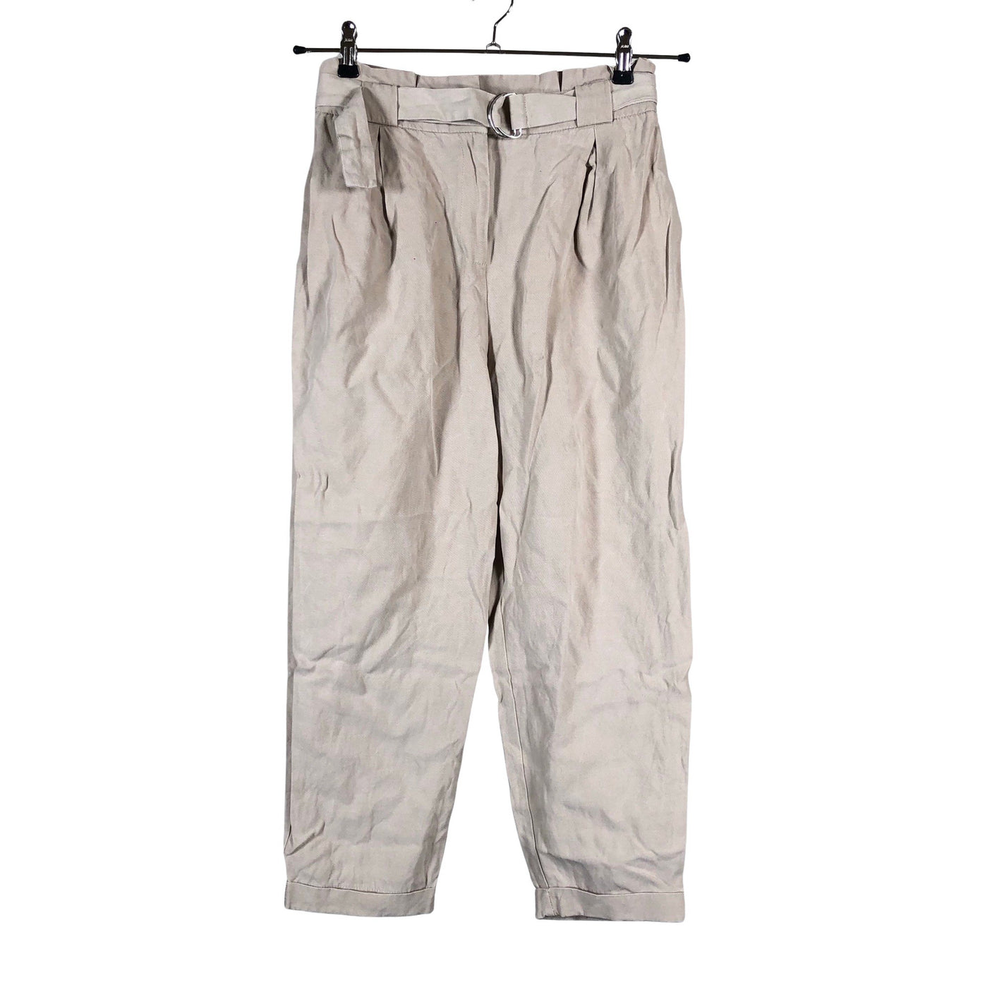 Naisten Topshop - Kangashousut, koko 36 - Beige (1)
