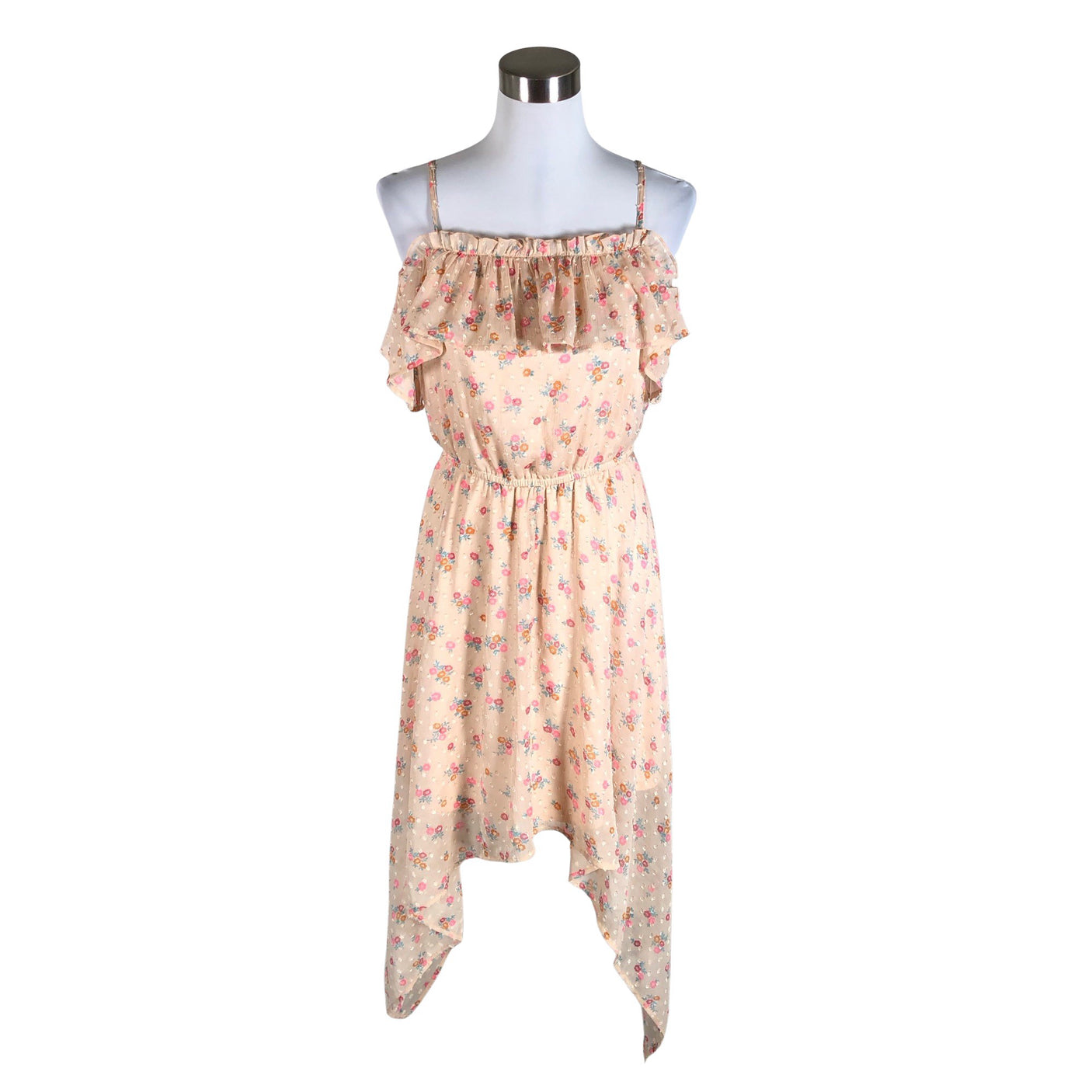 Naisten Miss Selfridge - Sifonkimekko, koko 36 - Vaaleanpunainen (1)