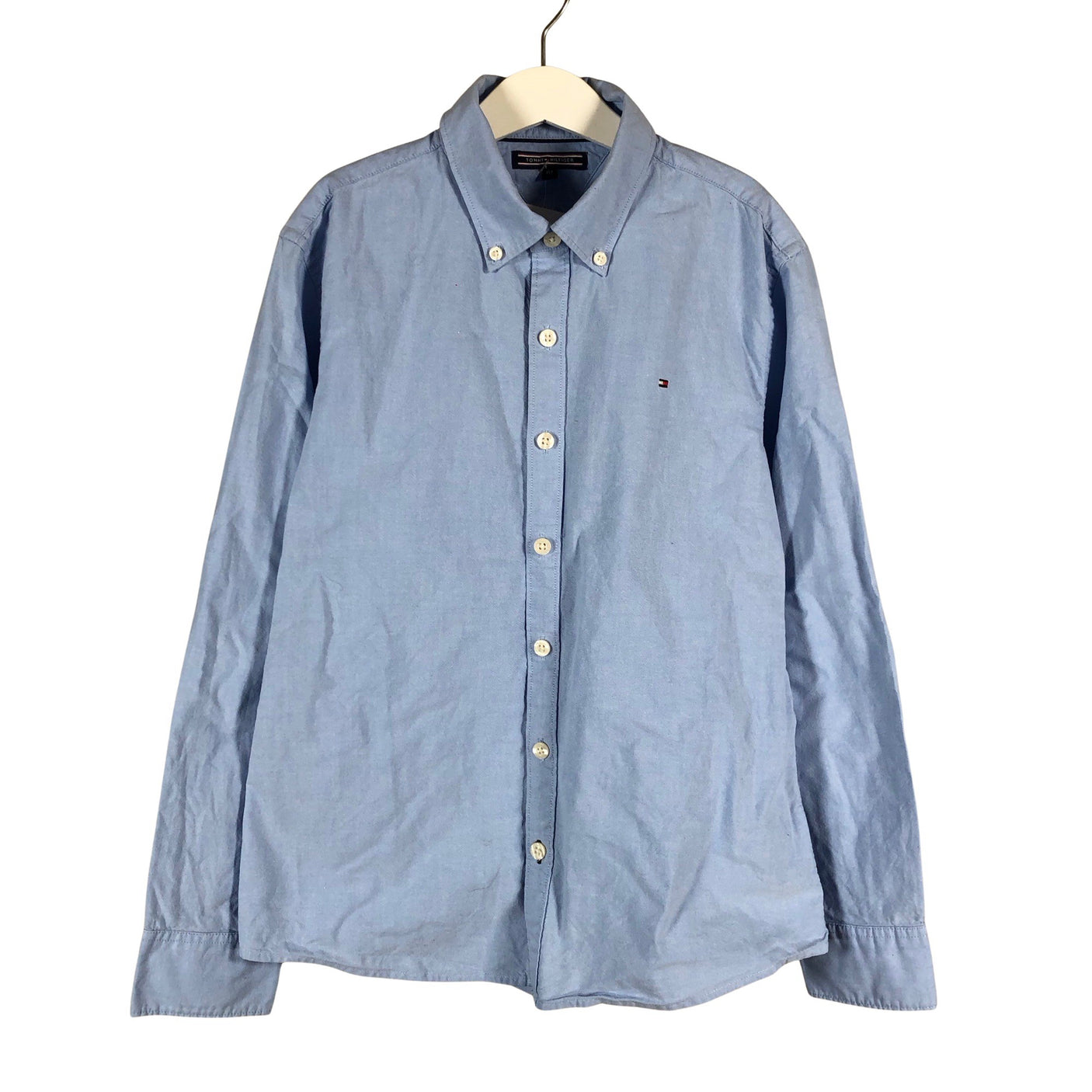 Poikien Tommy Hilfiger - Kauluspaita, koko 146 - 152 - Vaaleansininen (1)