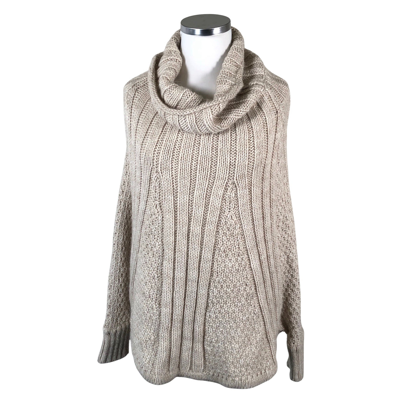 Naisten Etcetera - Neulepaita, koko 44 - Beige (1)