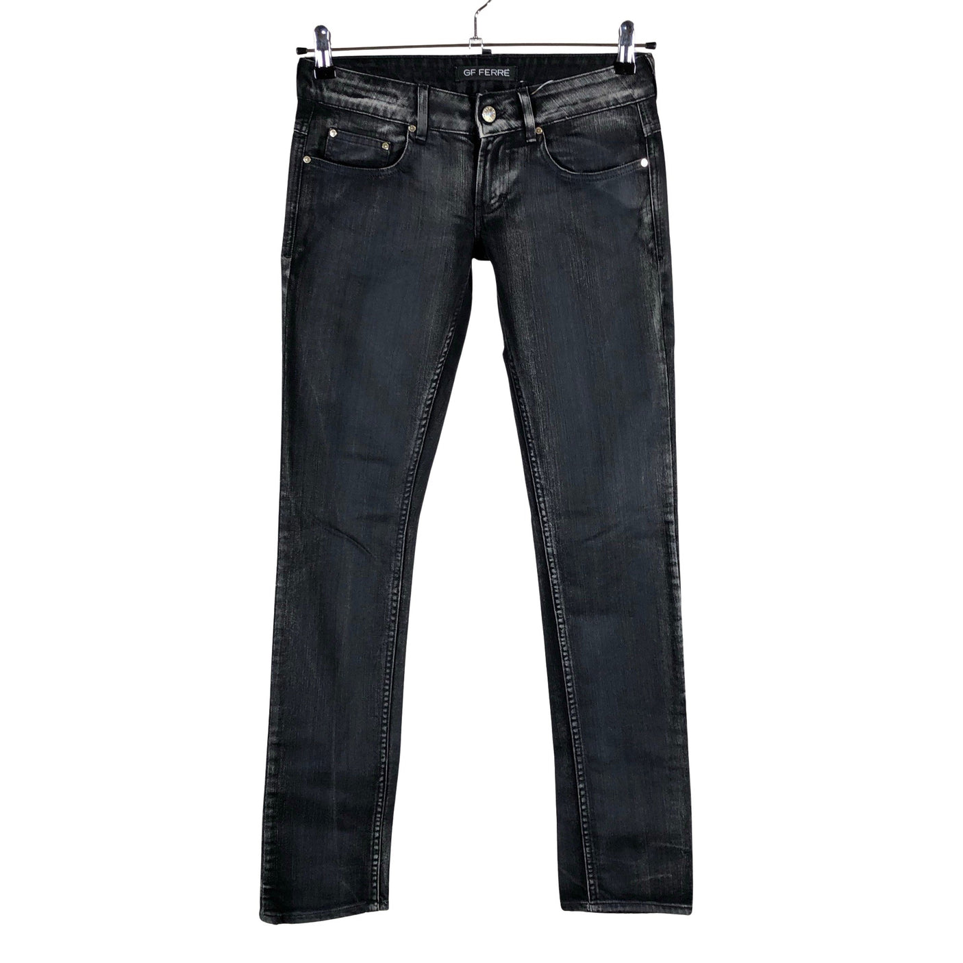 Naisten Gianfranco Ferre - Farkut, koko W26 - Harmaa (1)