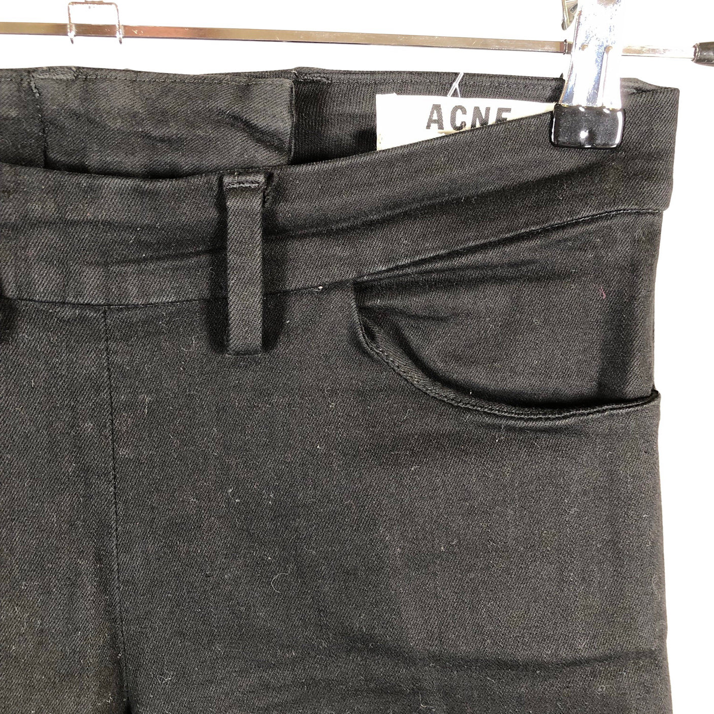 Naisten Acne Studios - Farkut, koko W26 - Musta (3)