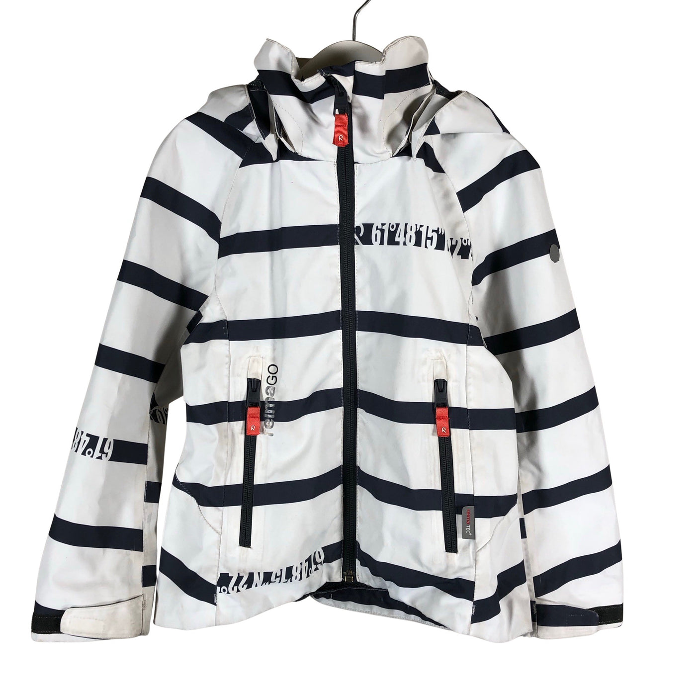 Unisex Reima - Välikausitakki, koko 110 - 116 - Valkoinen (1)