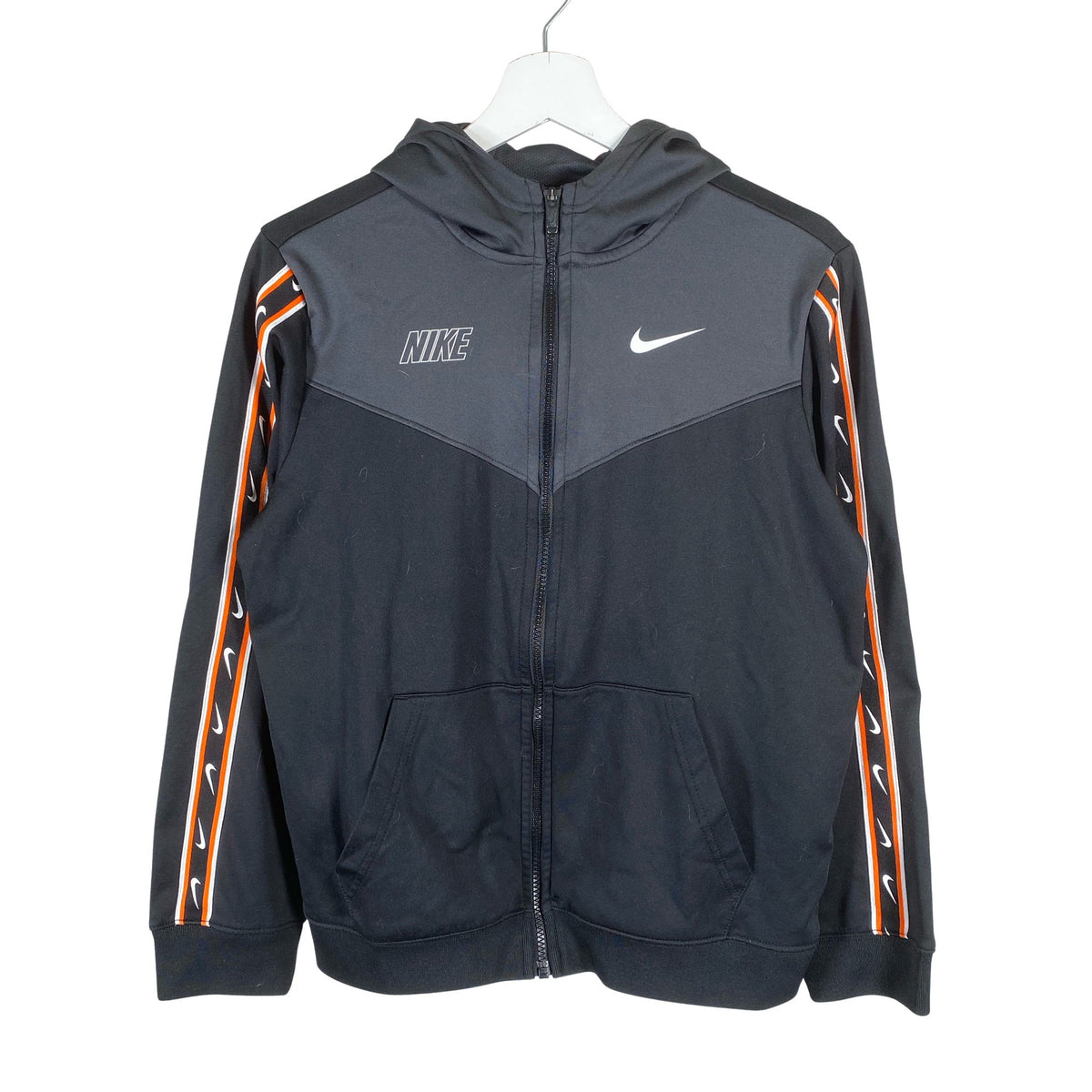Poikien Nike - Verryttelytakki, koko 158 - 164 - Harmaa (1)