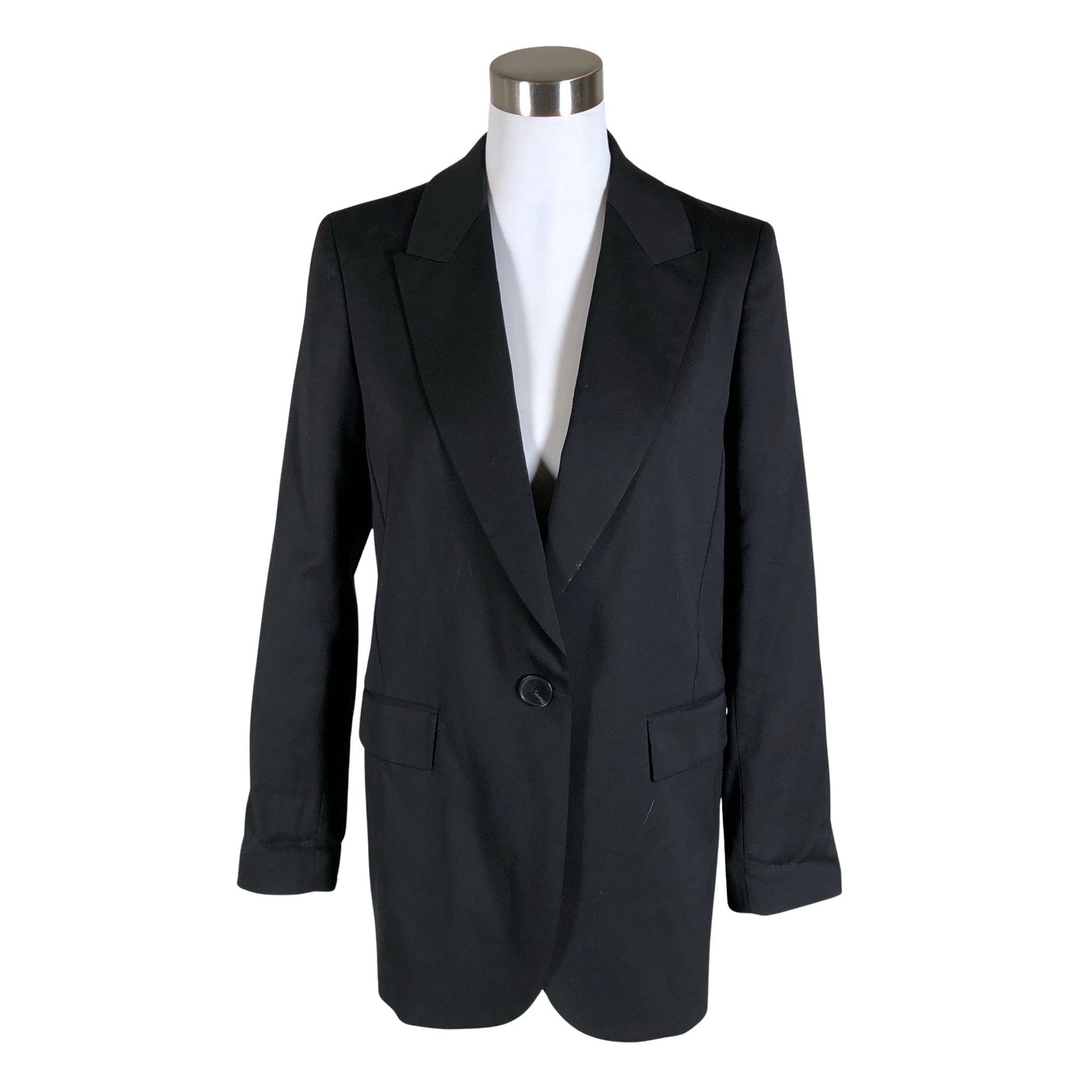 Naisten Massimo Dutti - Jakku, koko 38 - Musta (1)