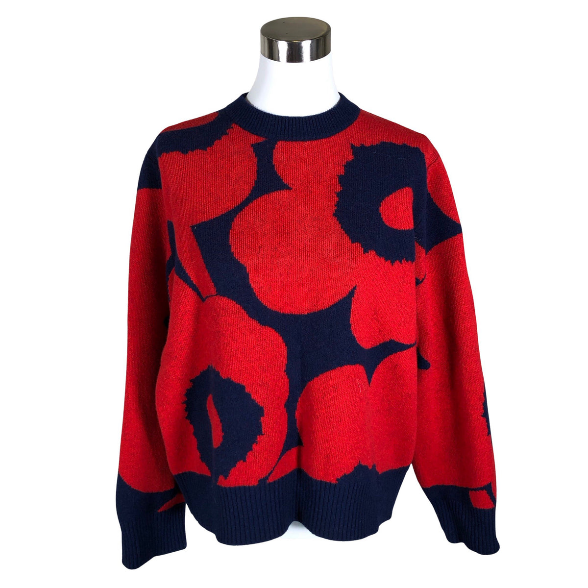 Naisten Marimekko - Neulepaita, koko 38 - Punainen (1)