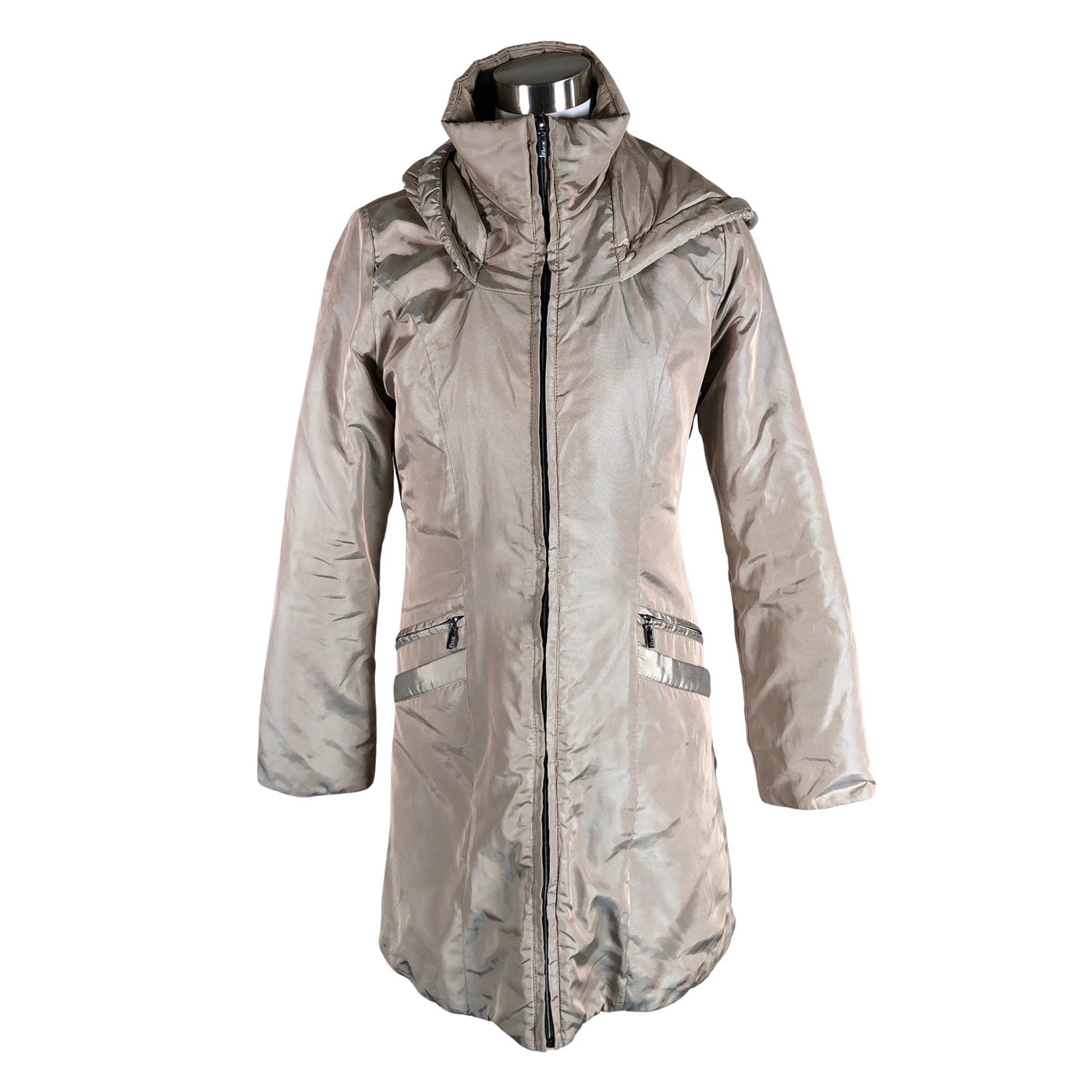 Naisten Your Face - Toppatakki, koko 34 - Beige (1)