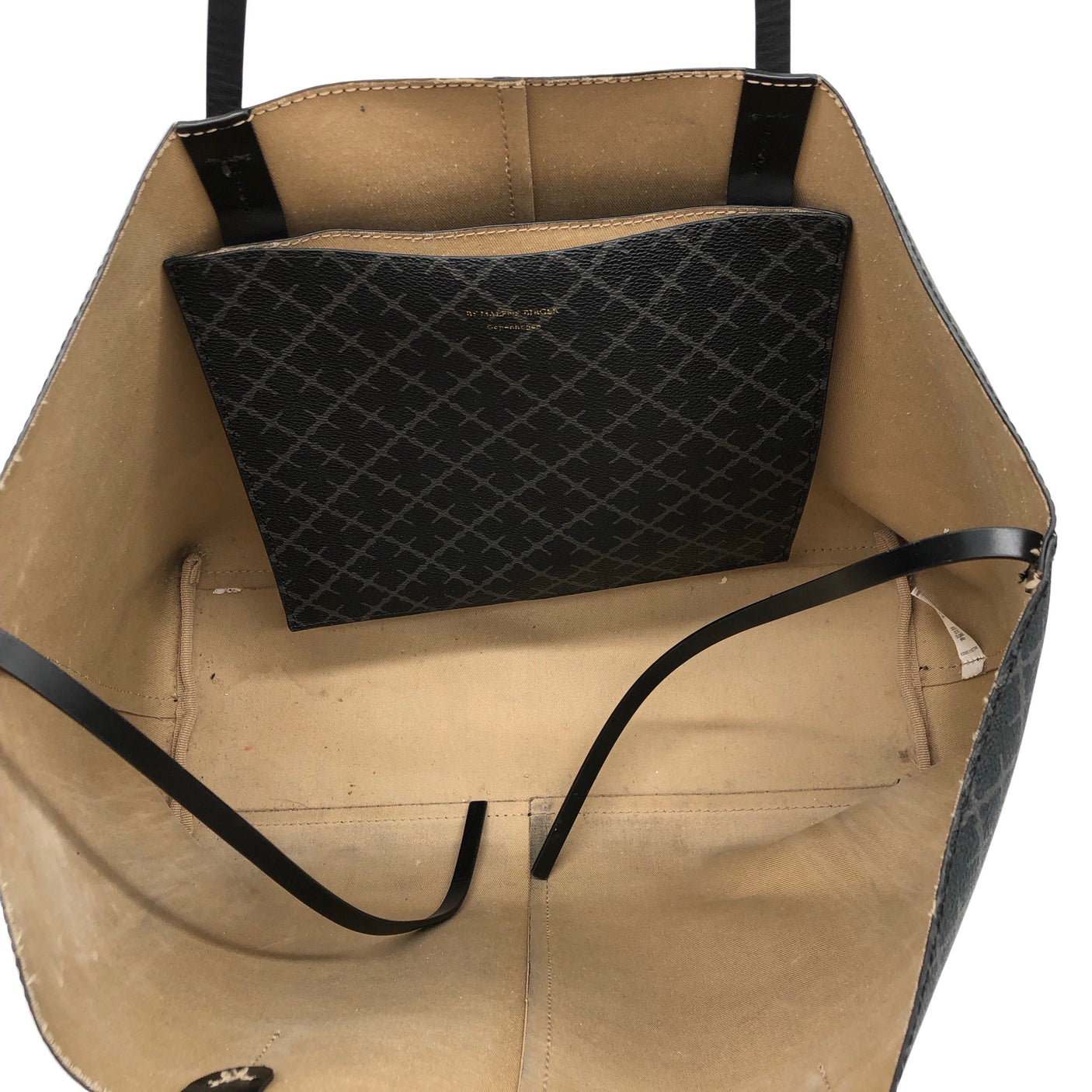 Naisten by Malene Birger - Käsilaukku, koko Maxi - Musta (2)