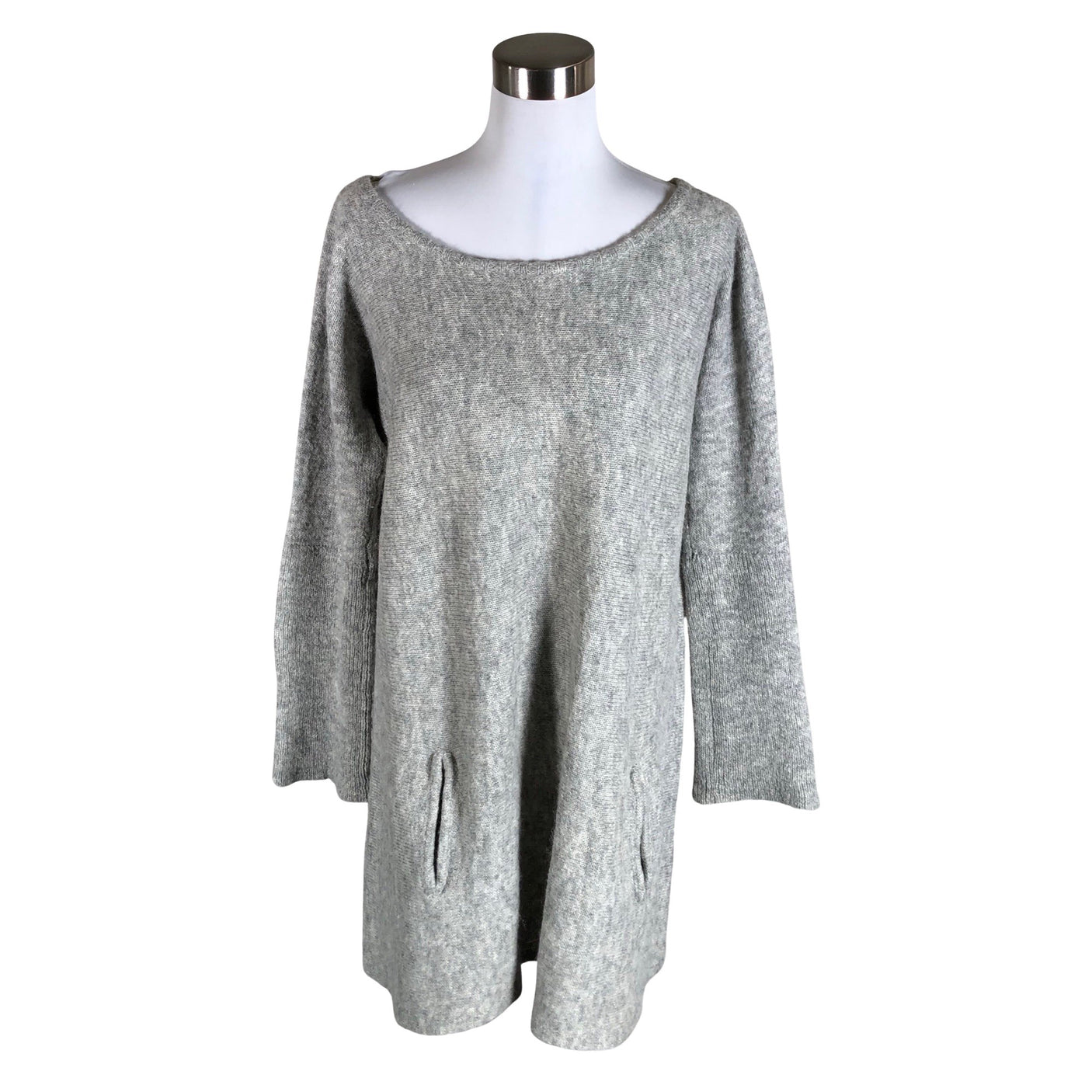 Naisten M.Gummerus - Neuletunika, koko 38 - Harmaa (1)