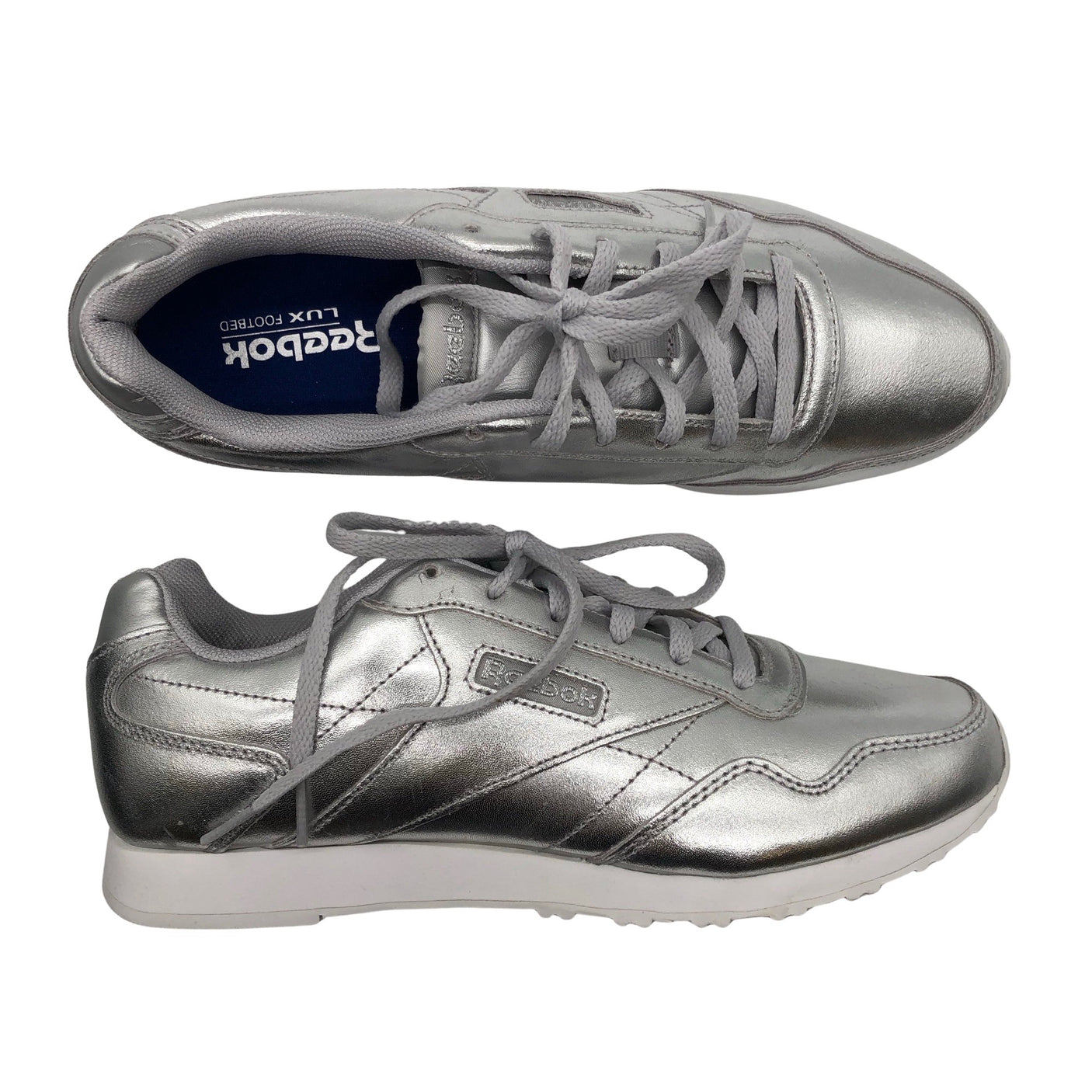 Naisten Reebok - Tennarit, koko 40 - Hopea (1)