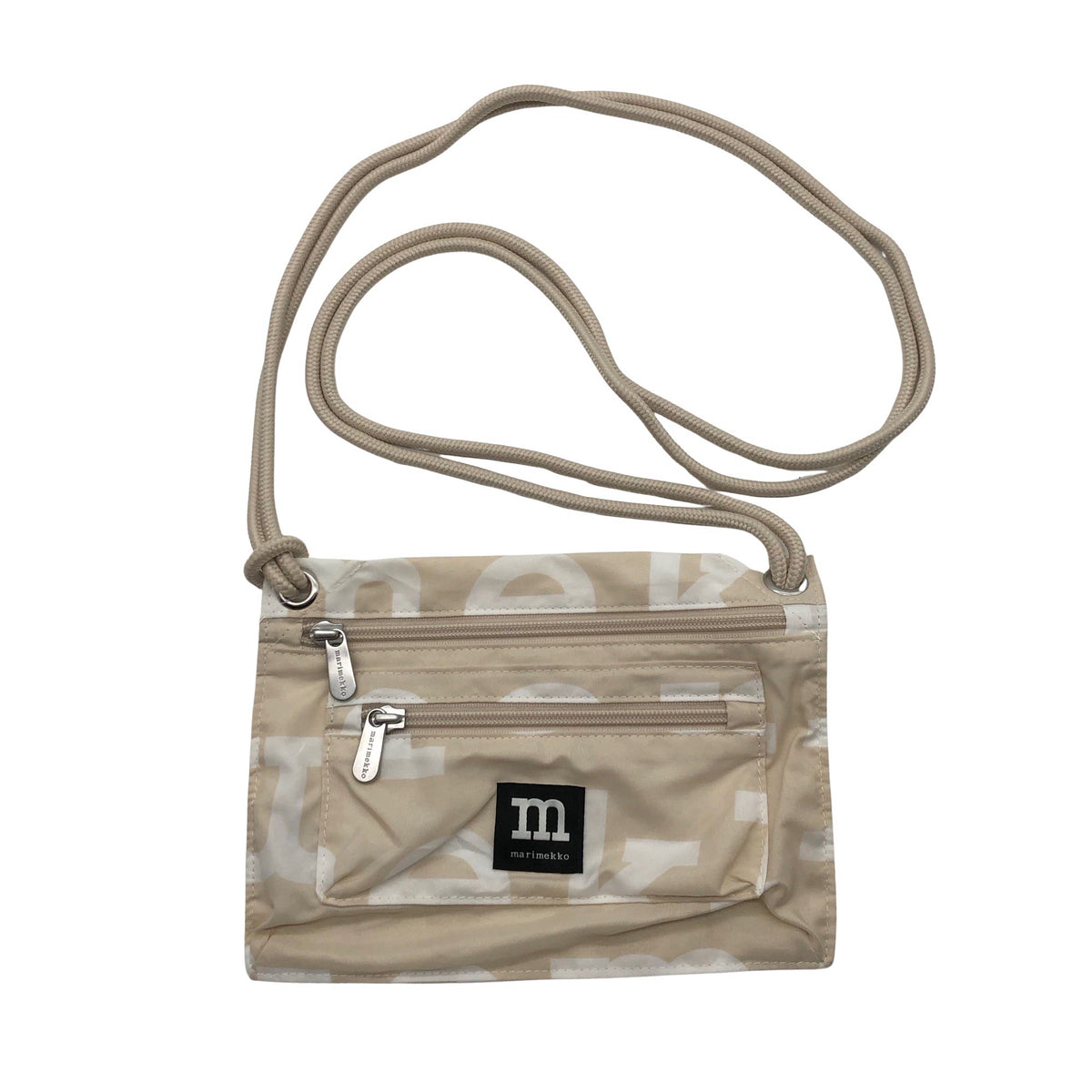 Naisten Marimekko - Olkalaukku, koko Mini - Beige (1)